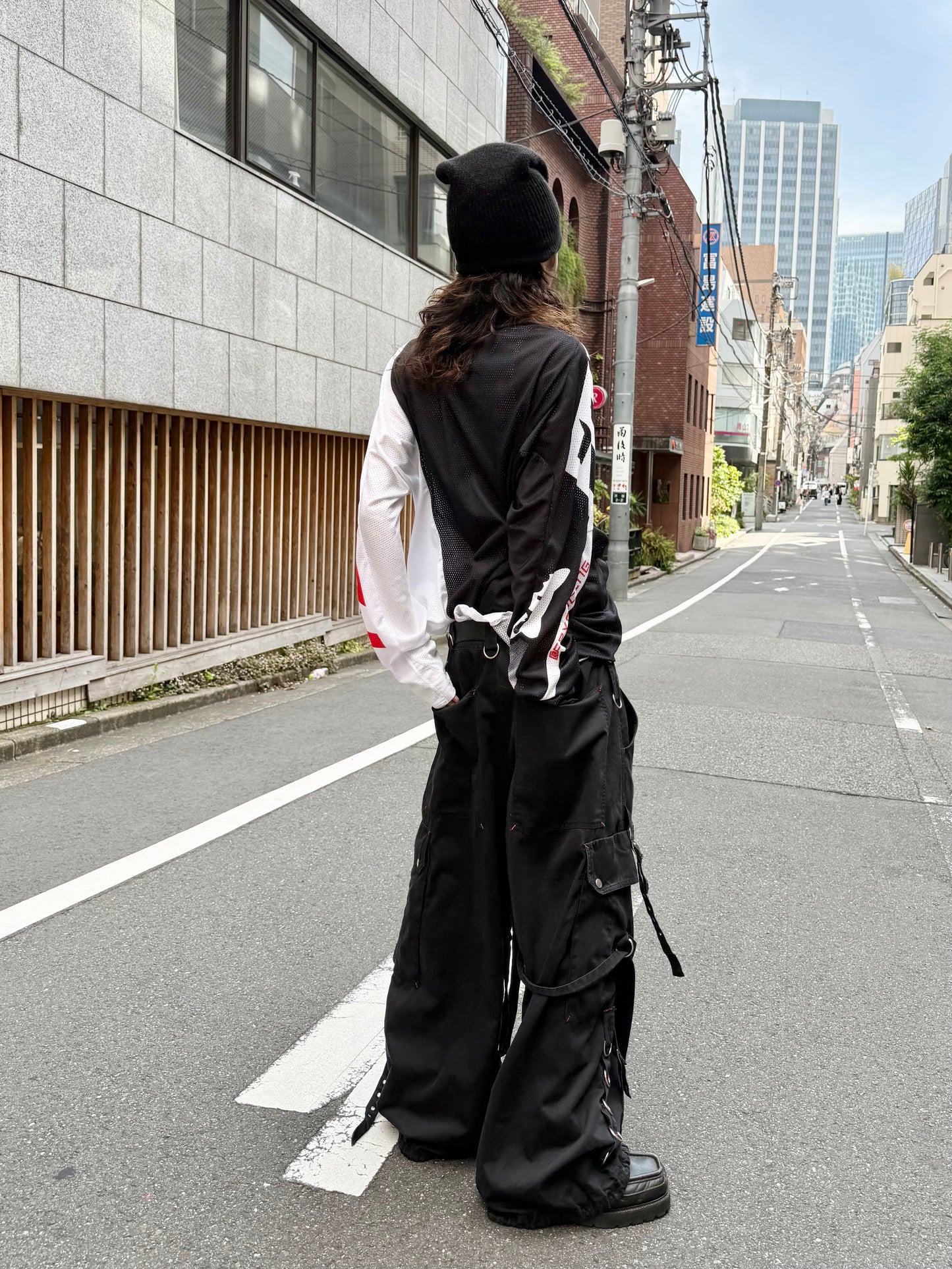 2000S ILLIG BAGGY BONTAGE PANTS