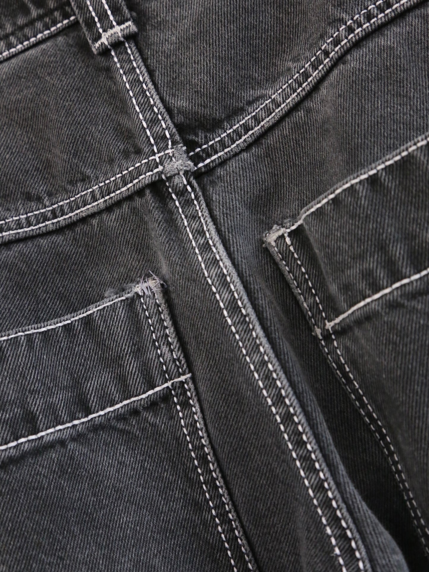 2000S JNCO "TWIN CANNON" BAGGY DENIM PANTS