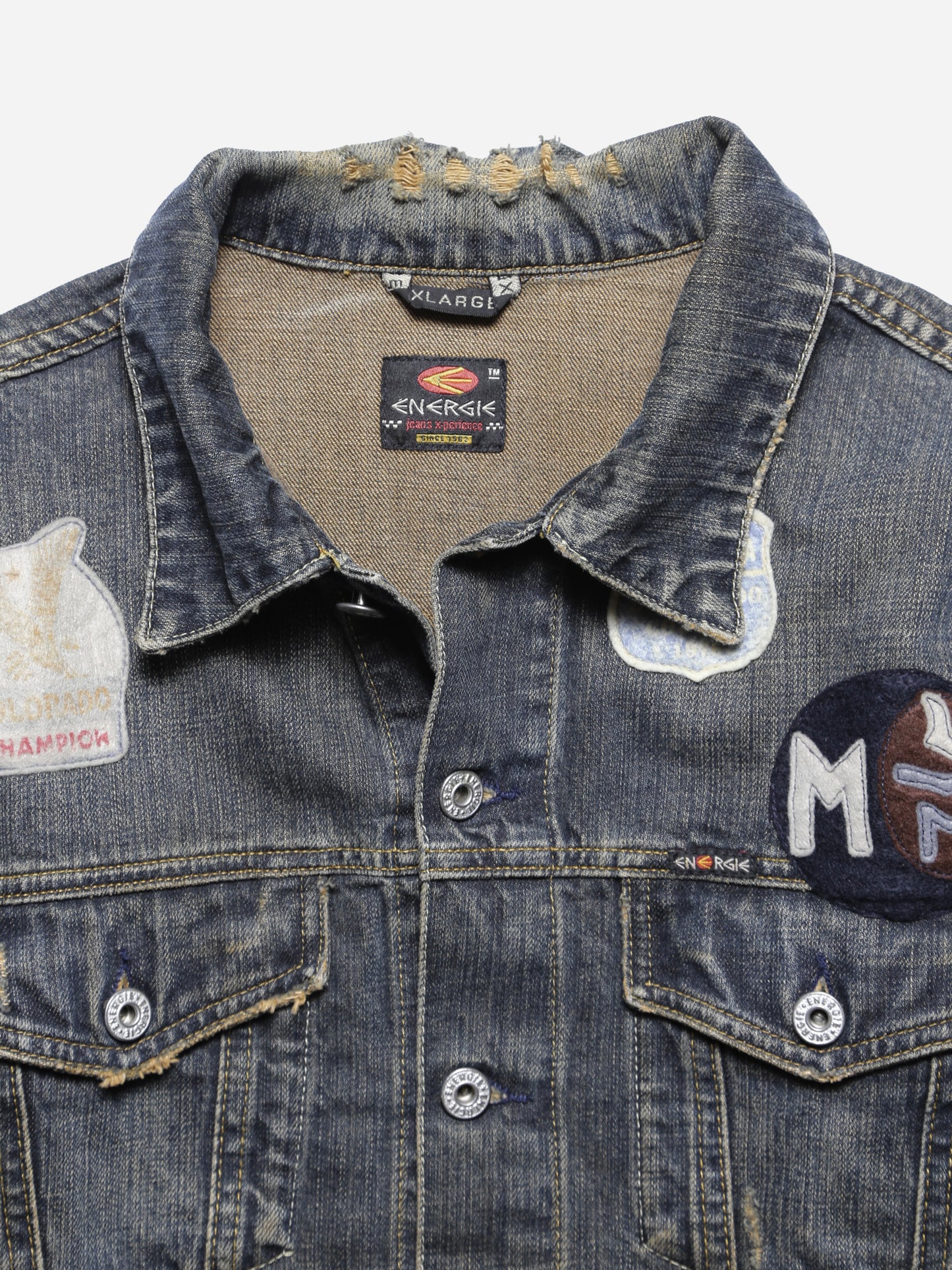 2000S ENERGIE DENIM TRUCKER JACKT