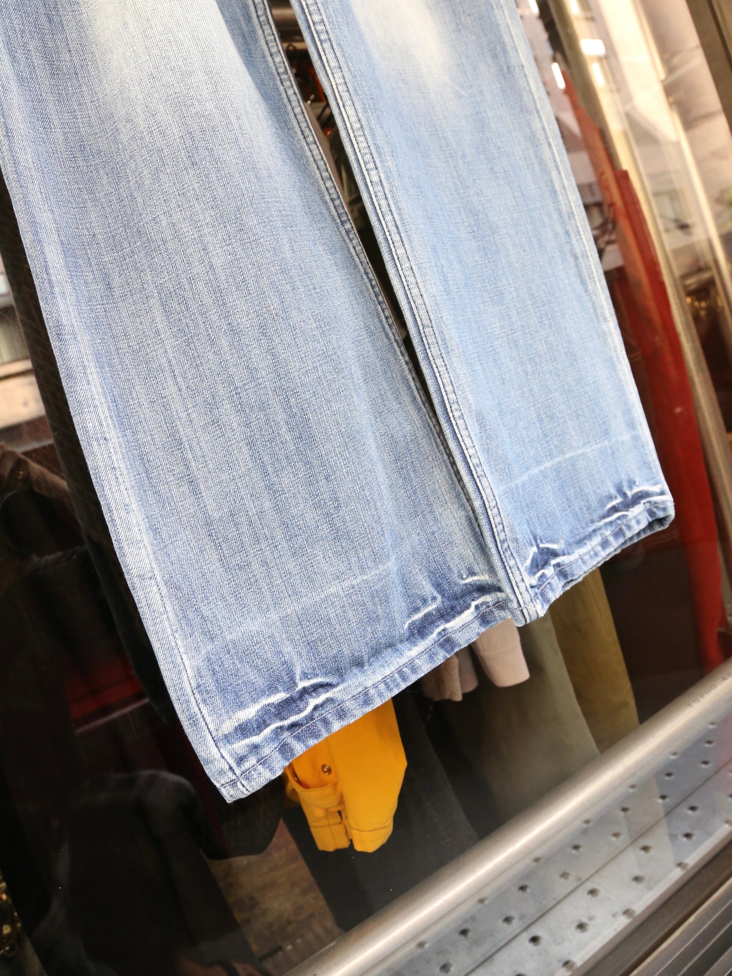 2000S DIESEL STRAIGHT DENIM PANTS