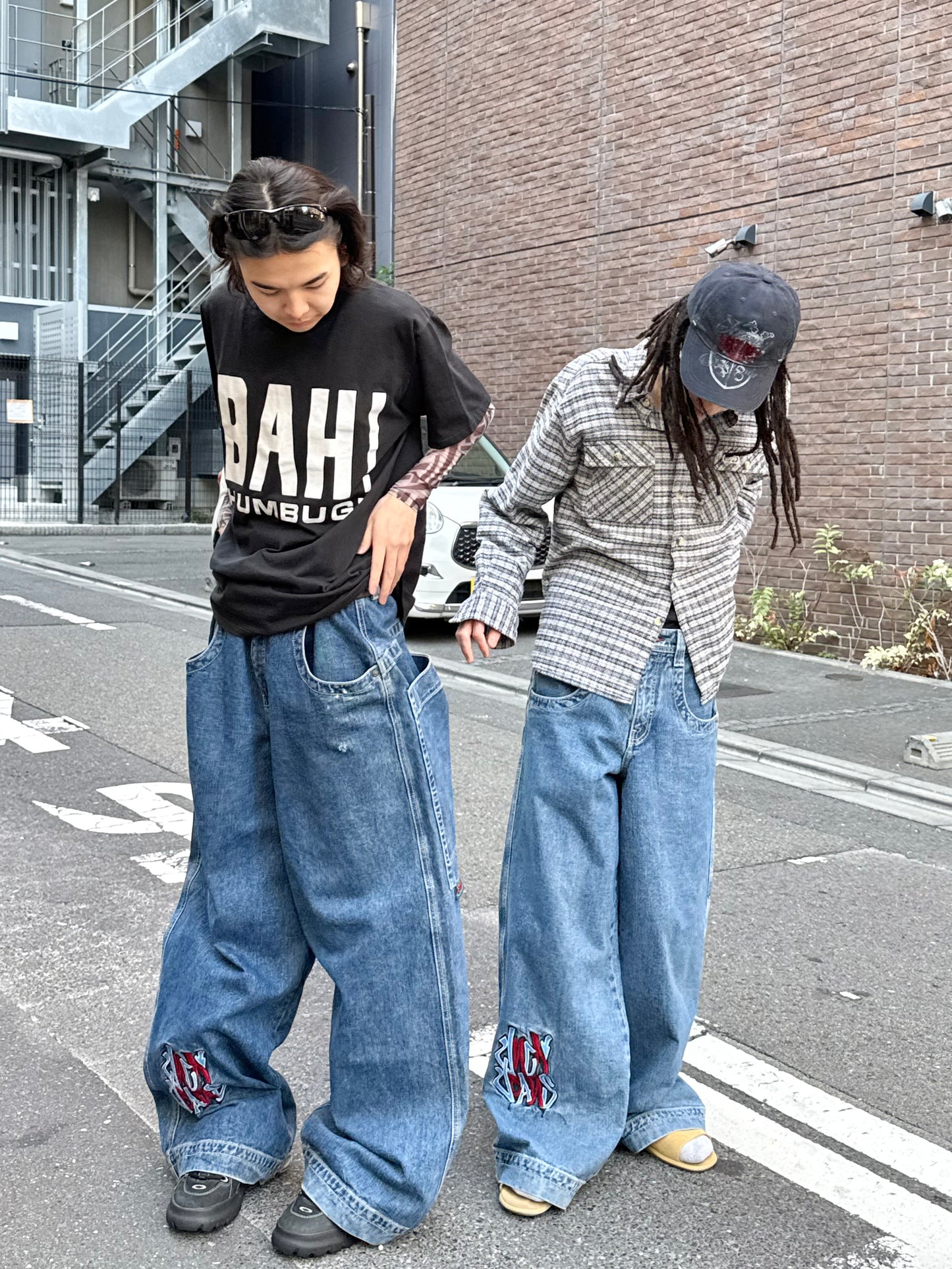 2000S JNCO "ROLLIN" BAGGY DENIM PANTS