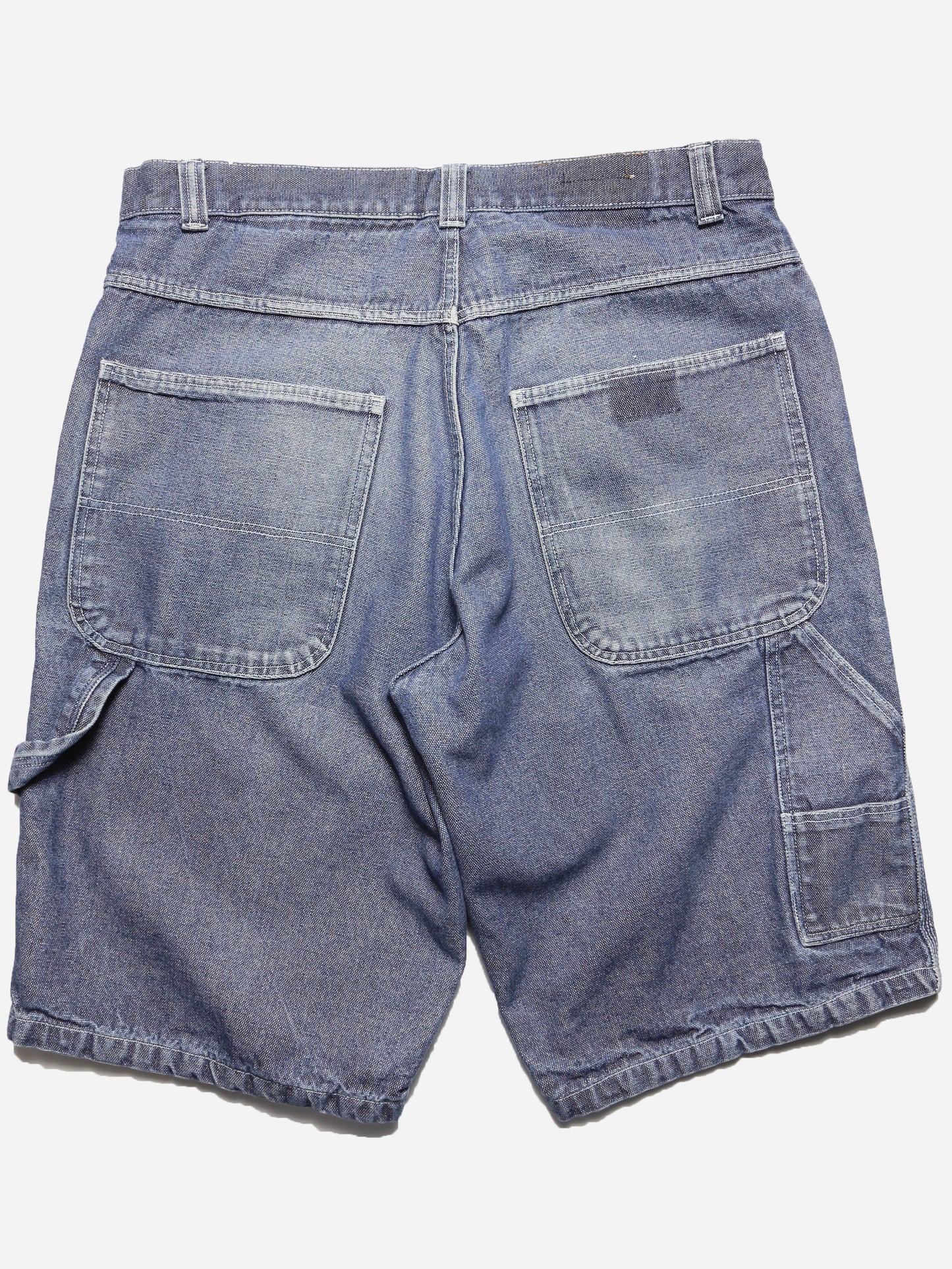 -2000S FUBU PLATINUM BAGGY SHORTS