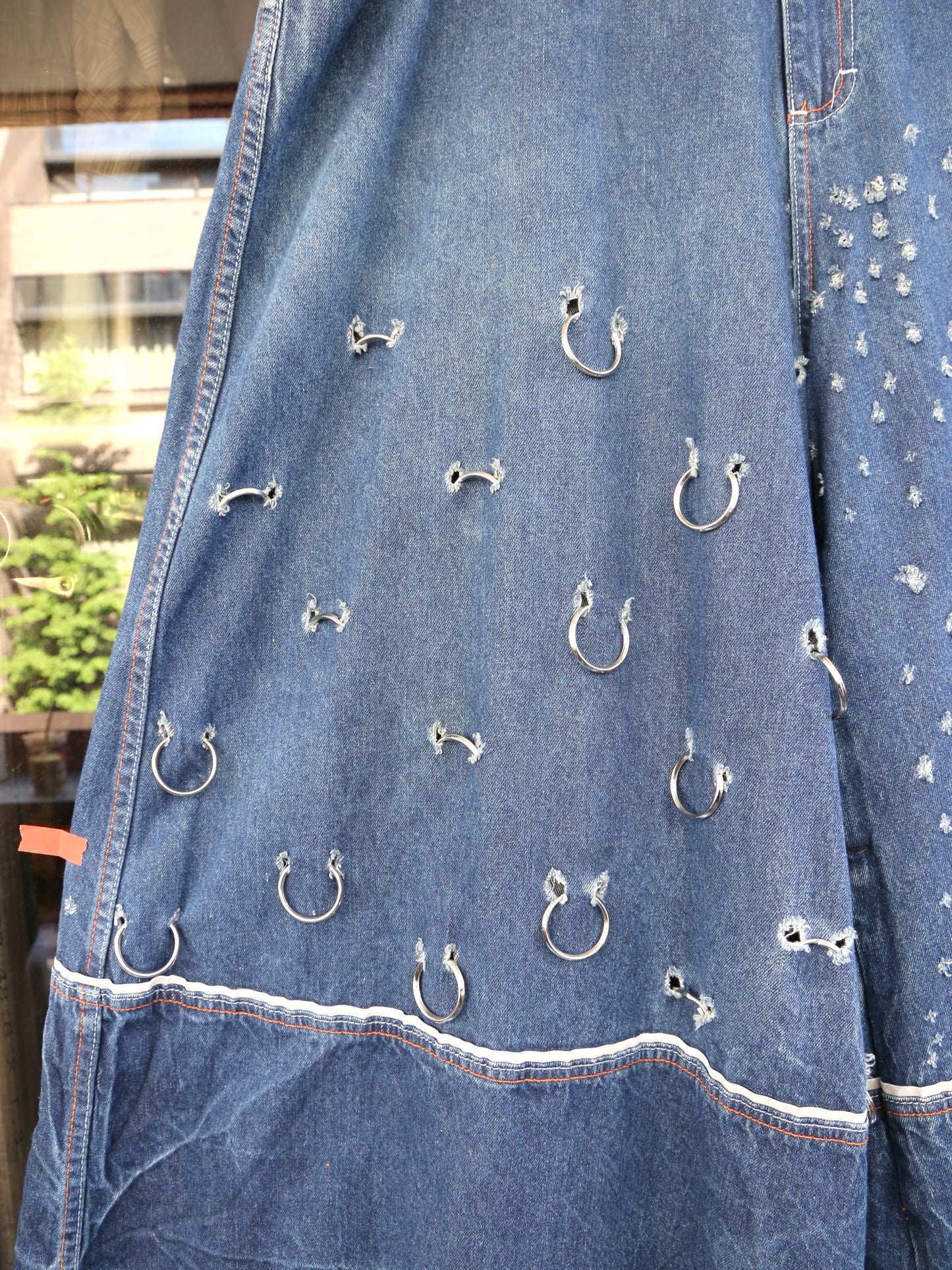 -2000S KIKWEAR CUSTOM BAGGY DENIM PANTS