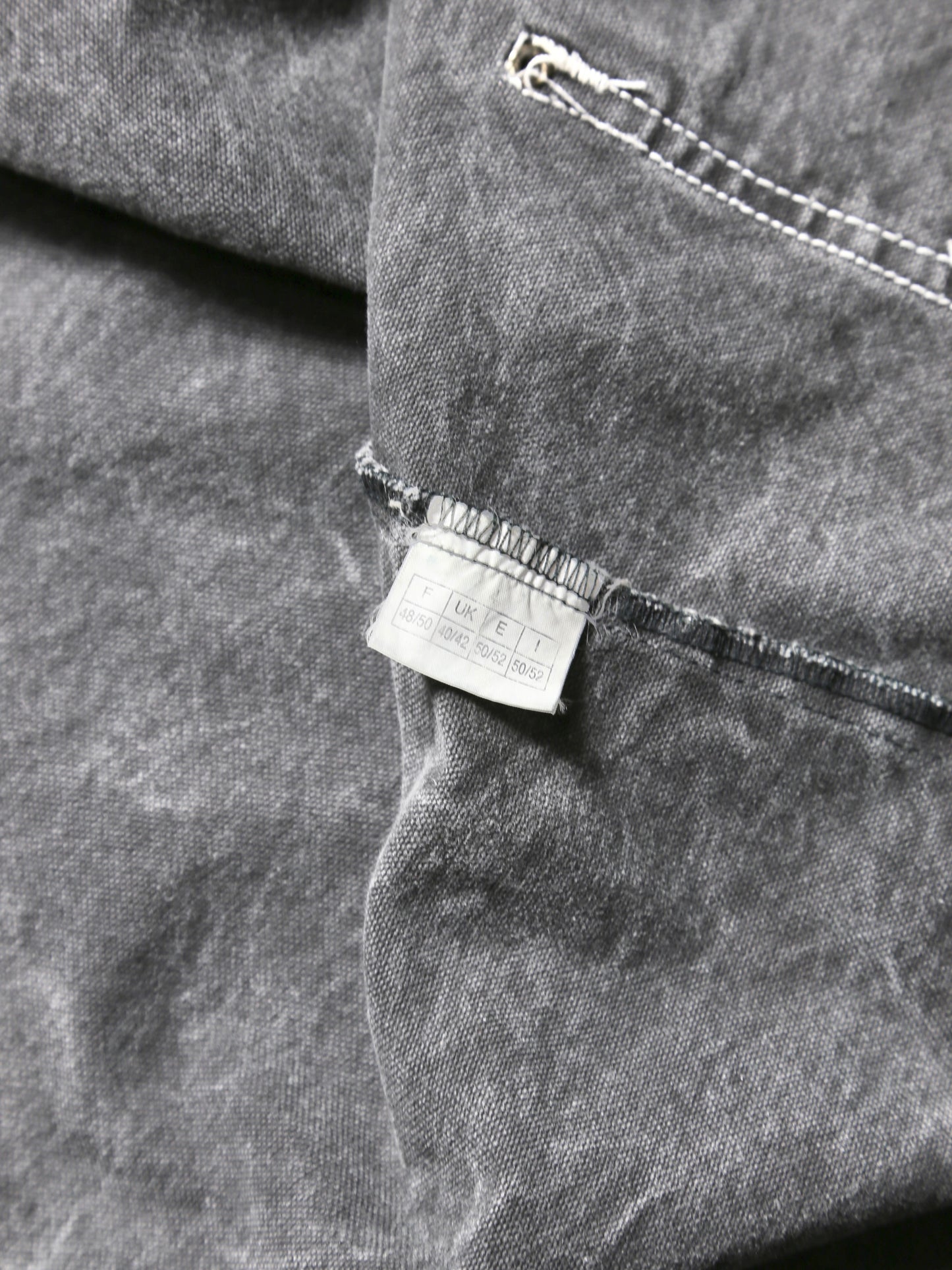 1990S EURO FADED ZIP-UP JACKET