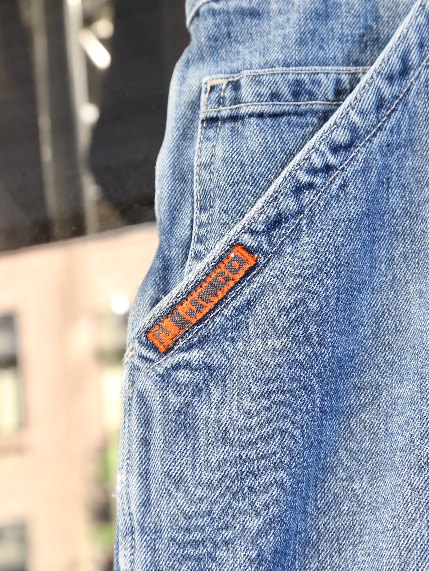 1990S JNCO CARPENTER DENIM SHORTS