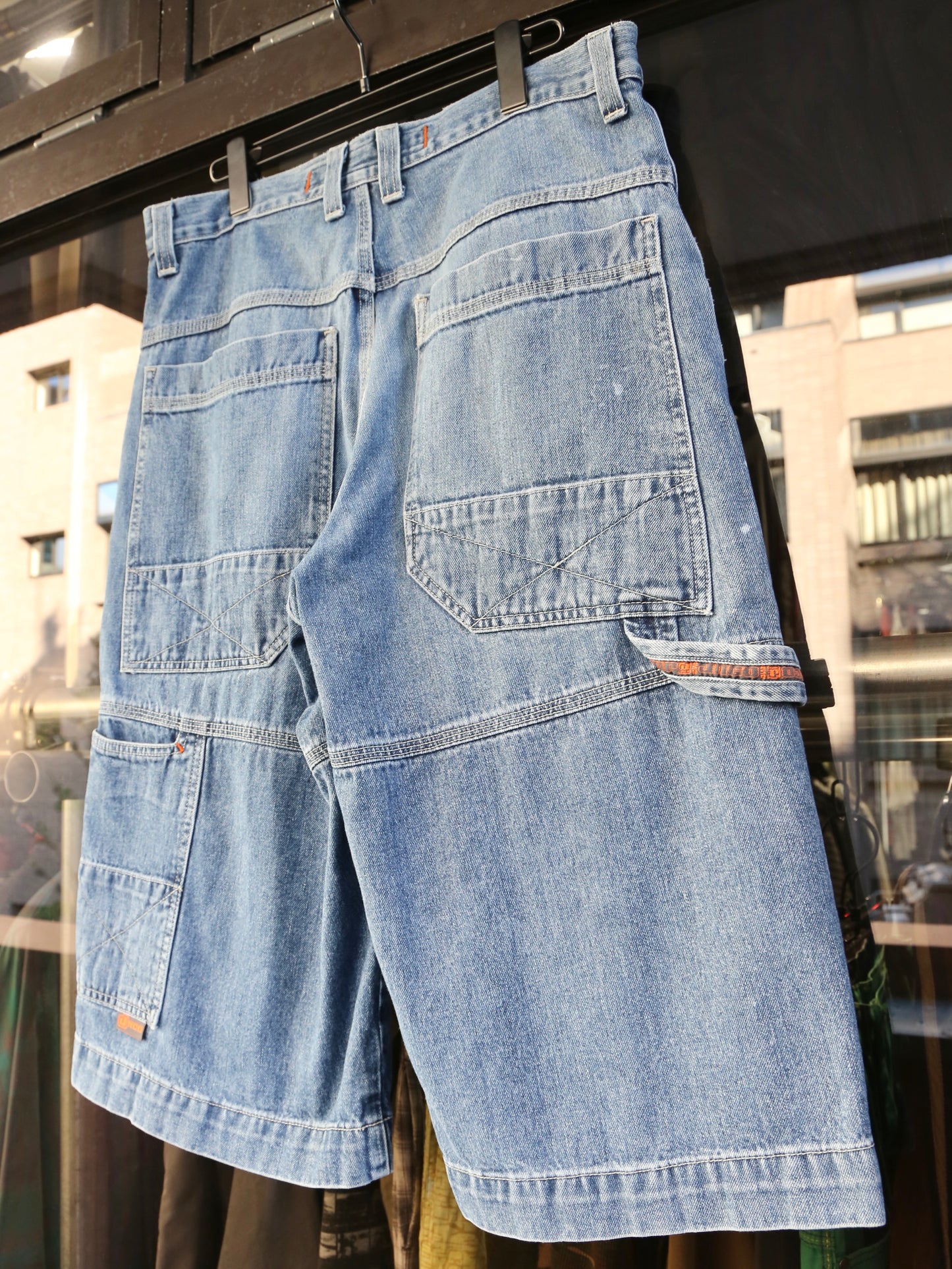 1990S JNCO CARPENTER DENIM SHORTS