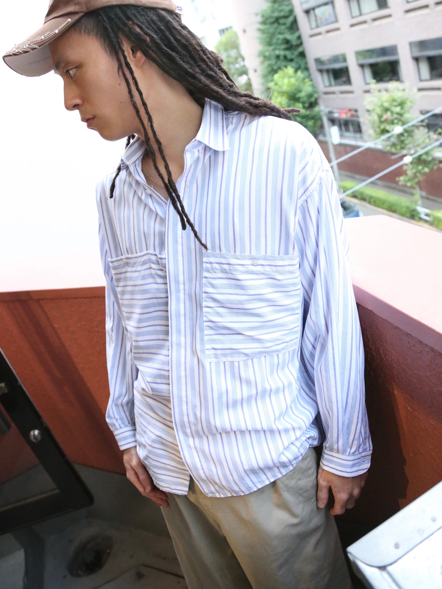 1980S MILA SCHON STRIPED SHIRT