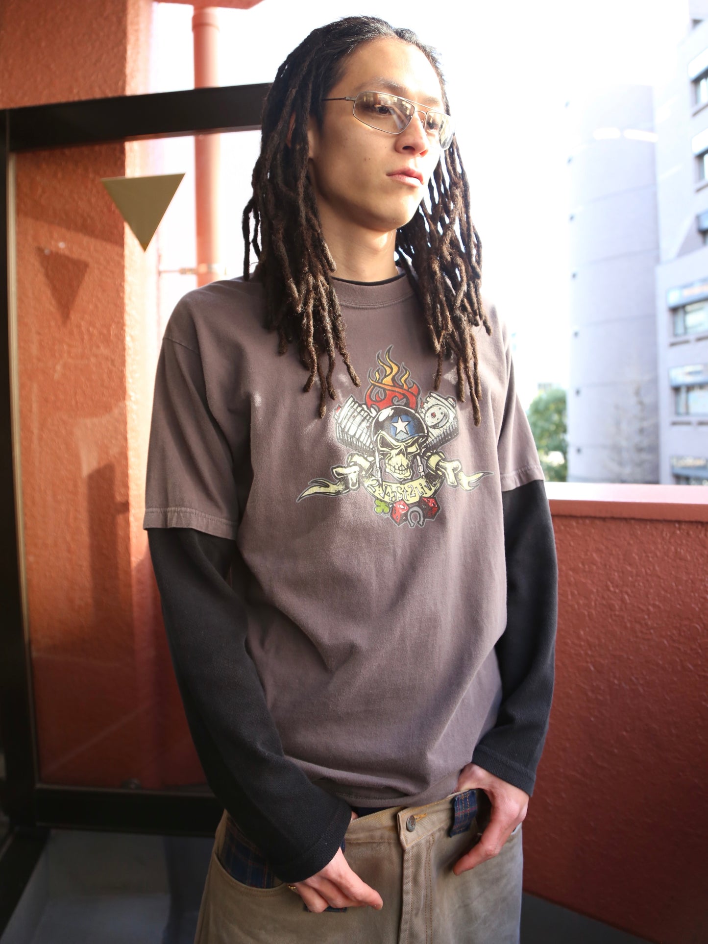 2000S TOP HEAVY 2IN1 L/S TEE