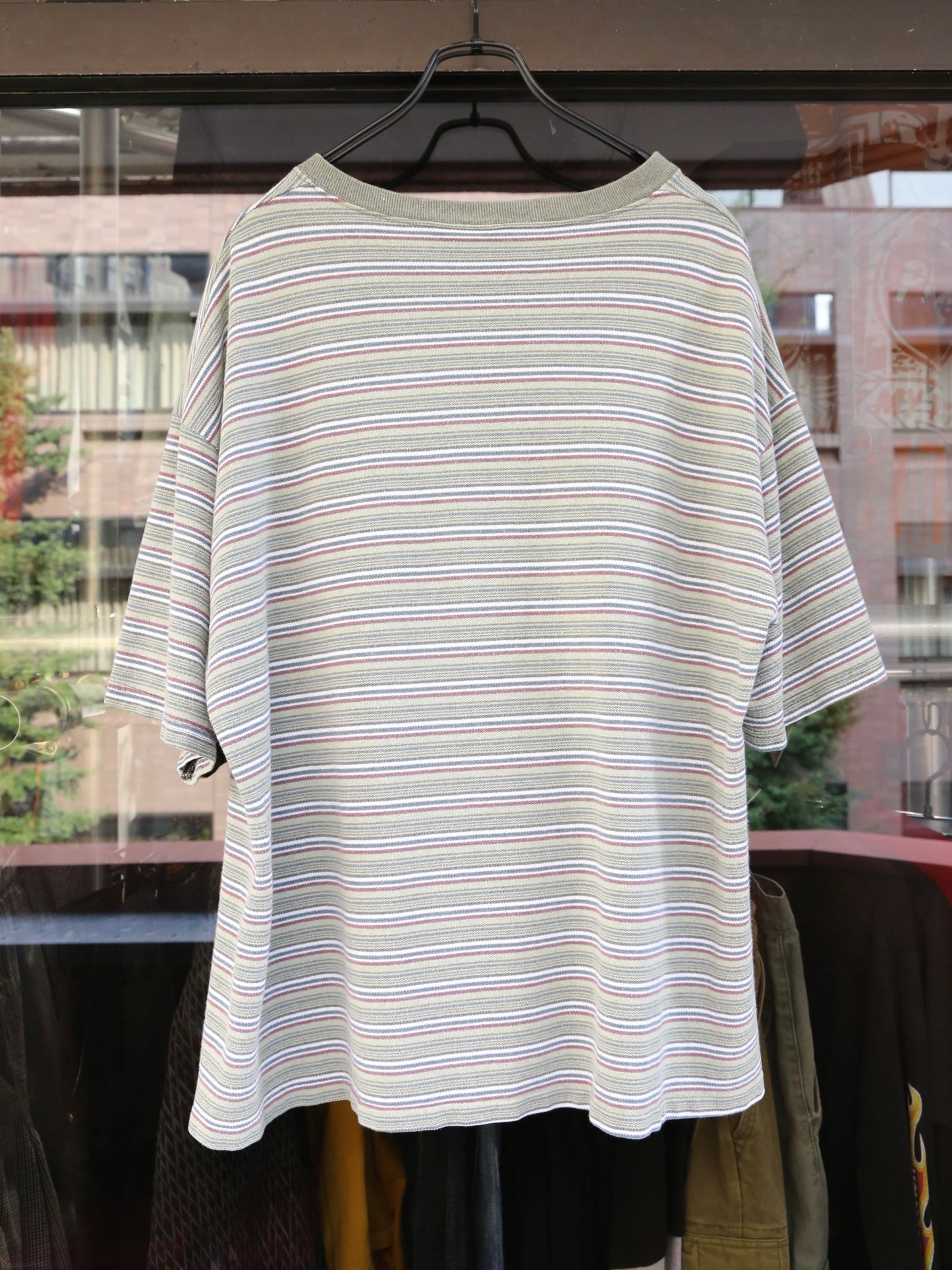 1990S BALE DYED S/S STRIPED TEE