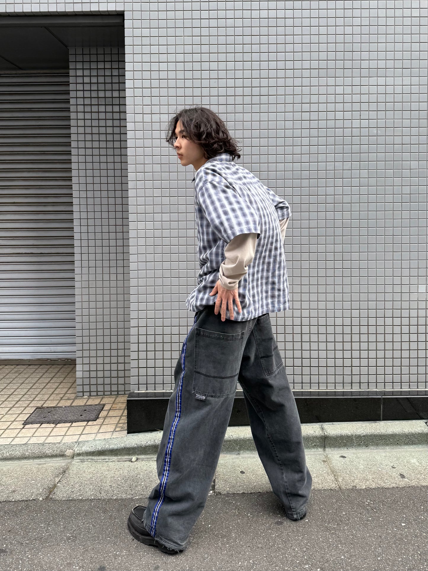 1990S MAC SPORT BAGGY DENIM PANTS
