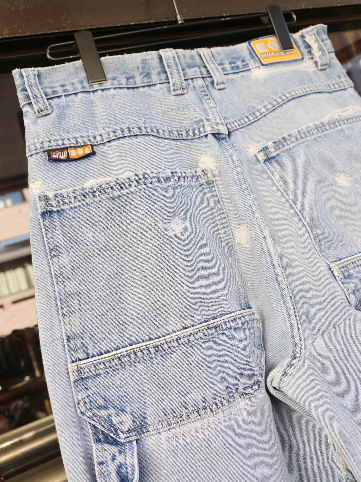 1990S KIKWEAR BAGGY DENIM PANTS