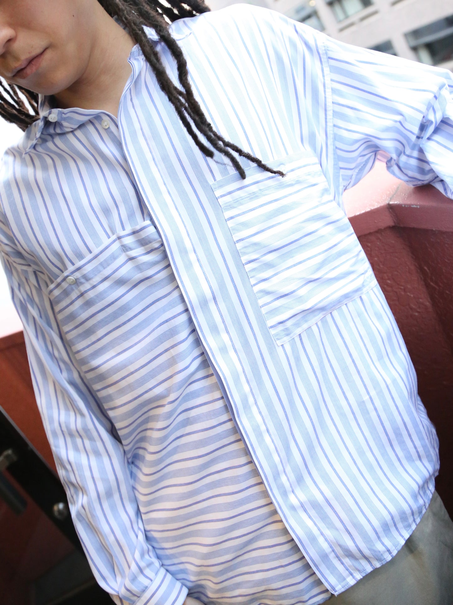 1980S MILA SCHON STRIPED SHIRT