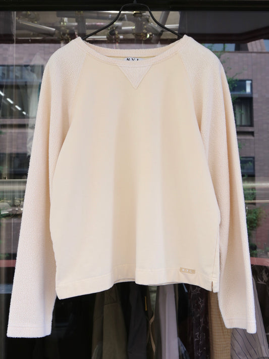 2000S N.Y.L PILE SWITCHING SWEATSHIRT