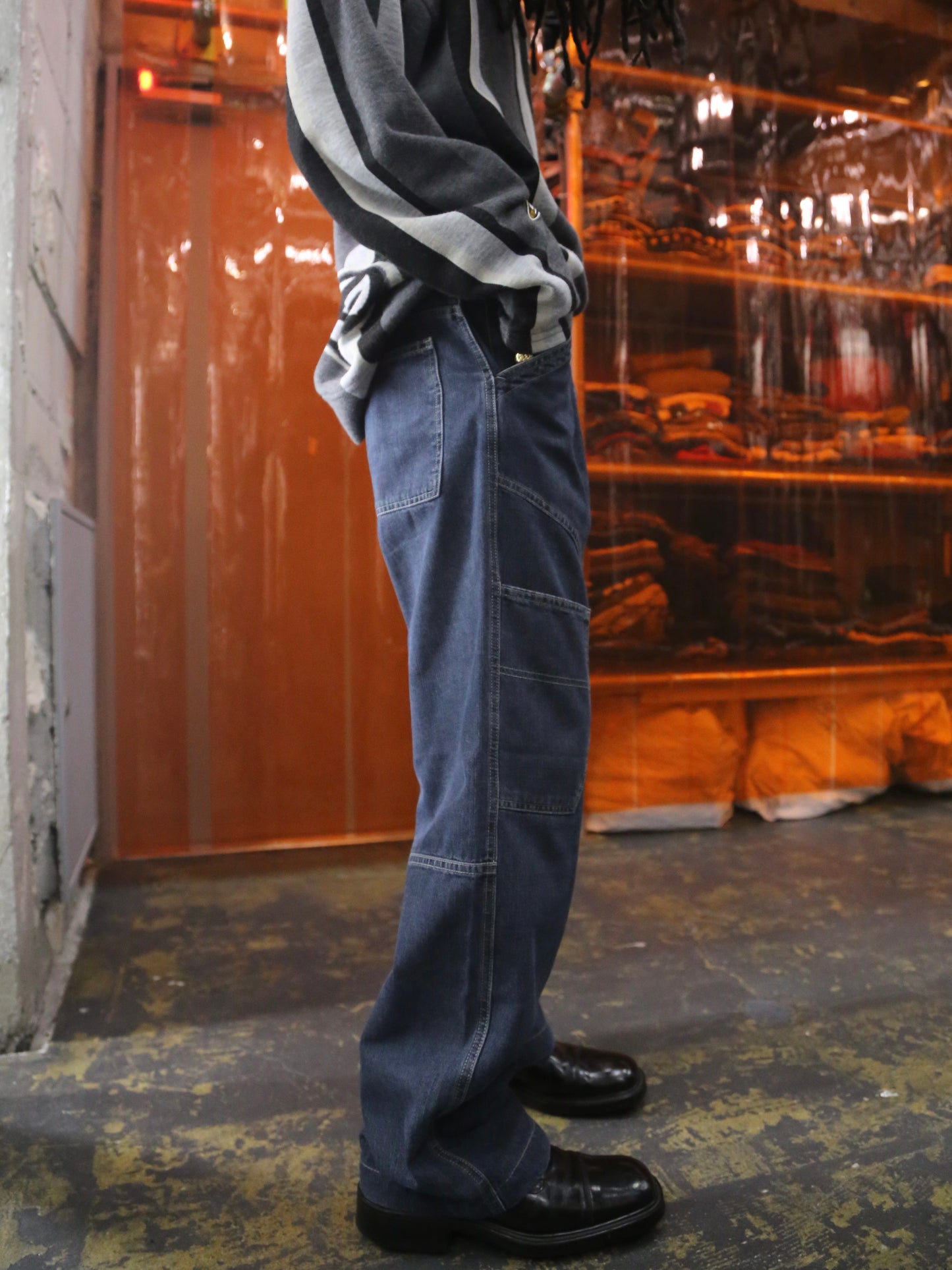 2000S UNKNOWN EURO DENIM PANTS