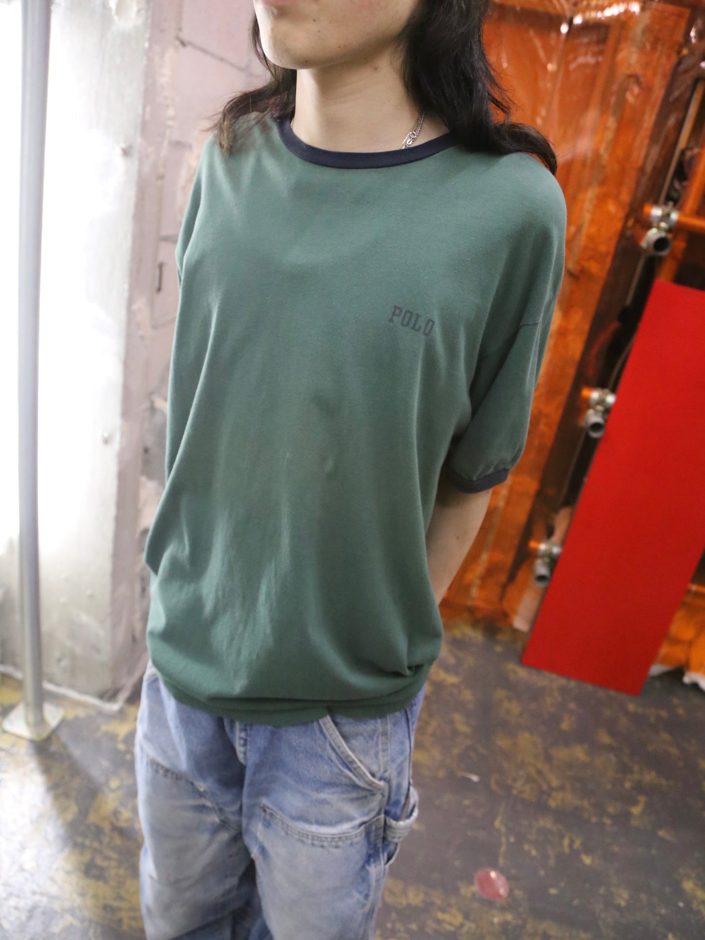 2000S POLO BY RALPH LAUREN  S/S RINGER TEE