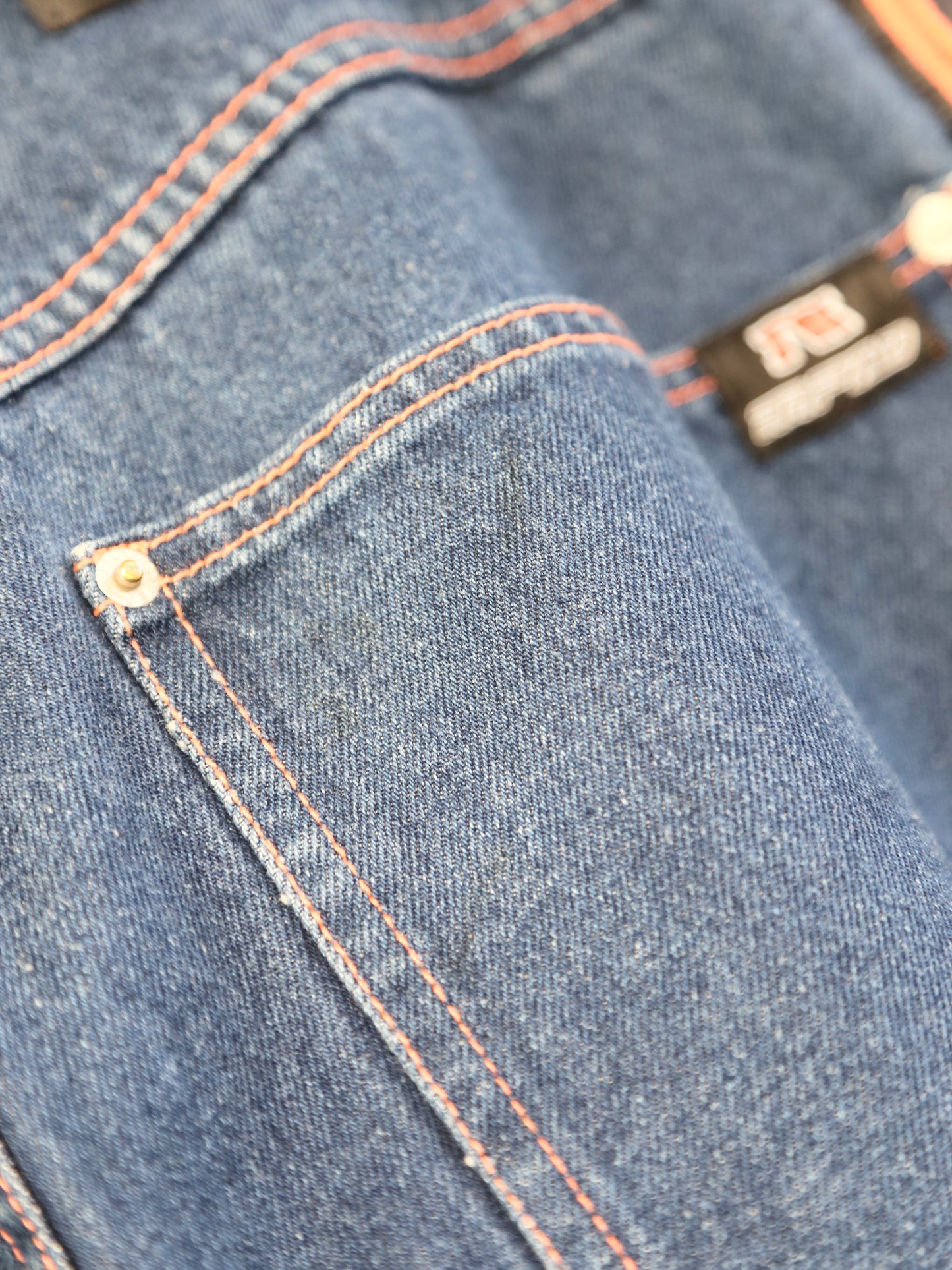 1990S IMPAQ FUTURE JEANS BAGGY DENIM SHORTS