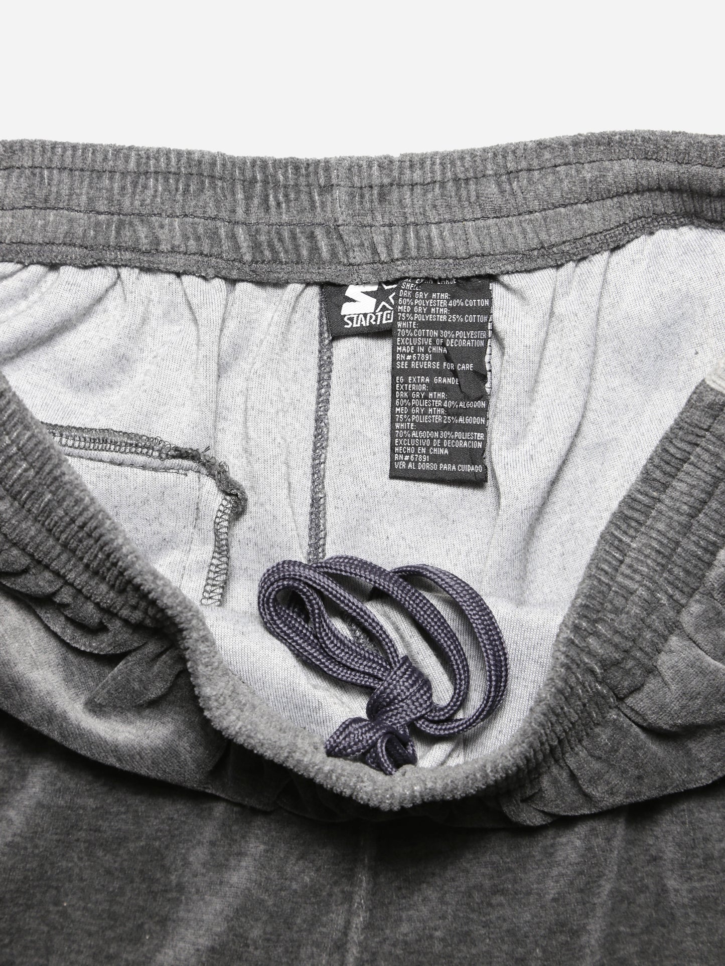 2000S STARTER VELOUR EASY TRACK PANTS