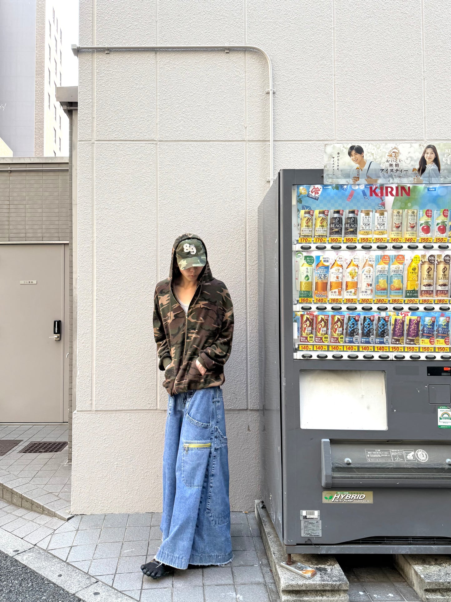 1990S JNCO "CRIME SCENE" BAGGY DENIM PANTS
