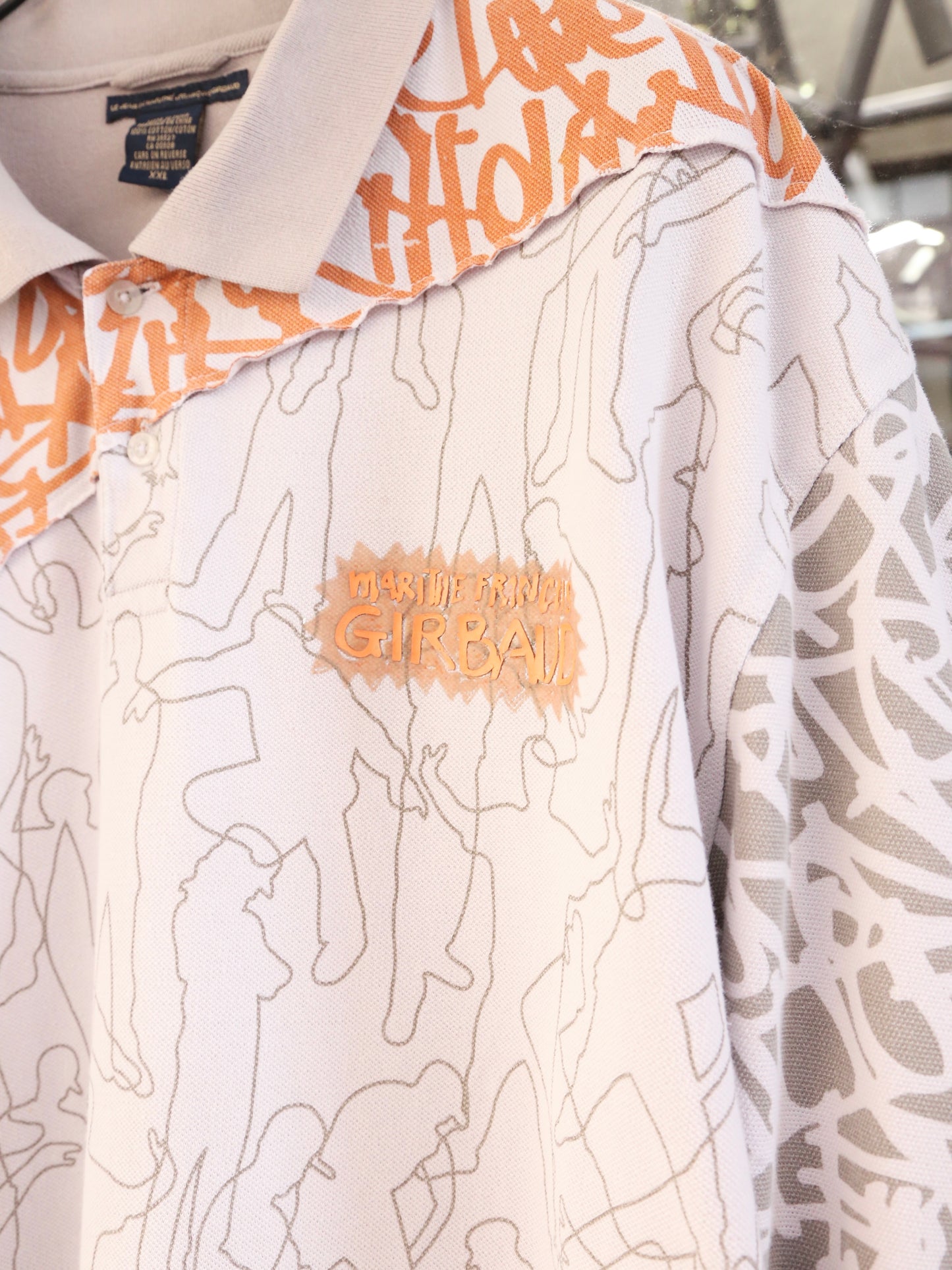 2000S MARITHE + FRANCOIS GIRBAUD S/S POLO SHIRT