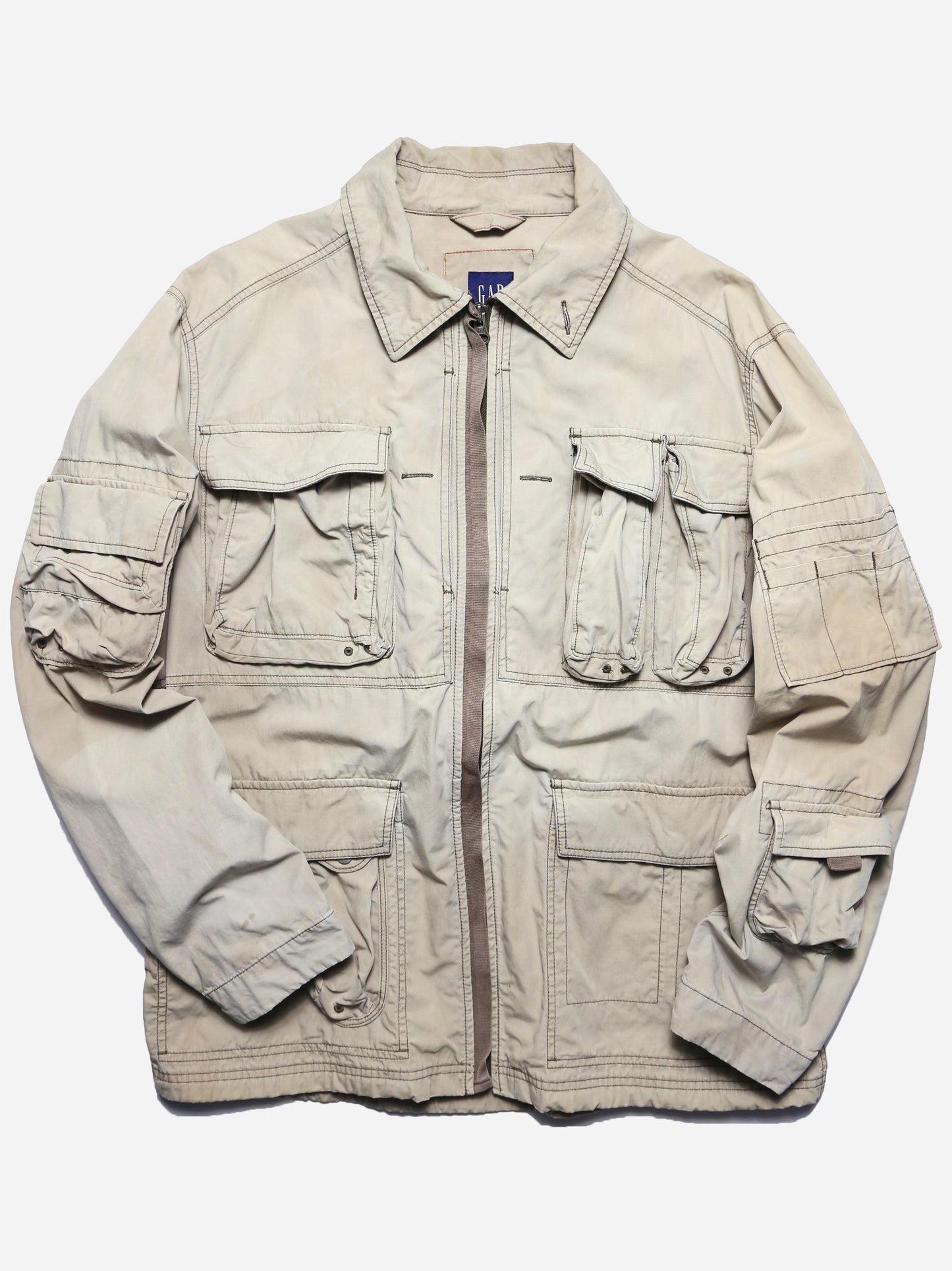 2000S GAP MULTI-POCKET UTILITY JACKET