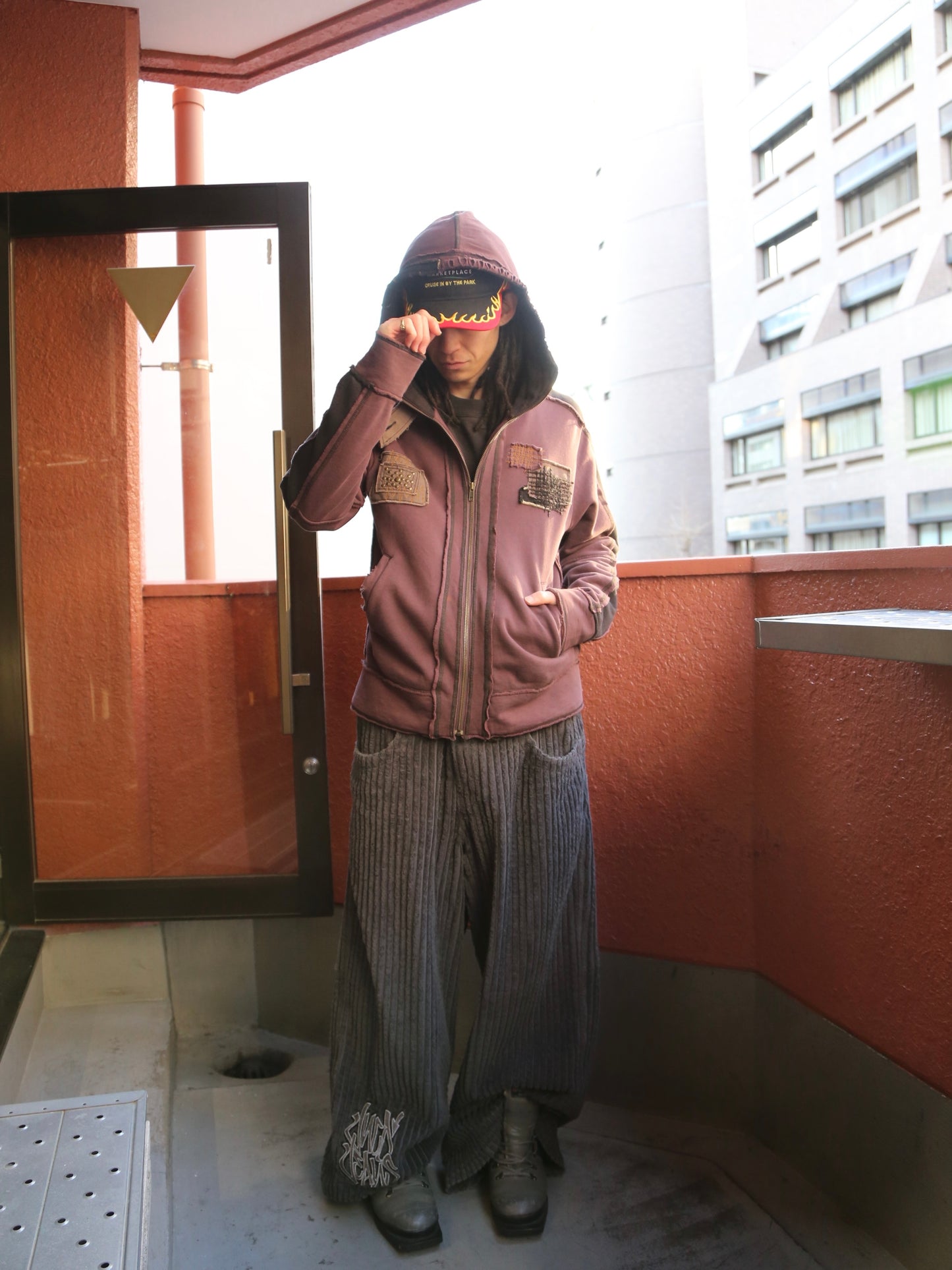 JNCO SUPER BAGGY 2 WALE CORDUROY PANTS
