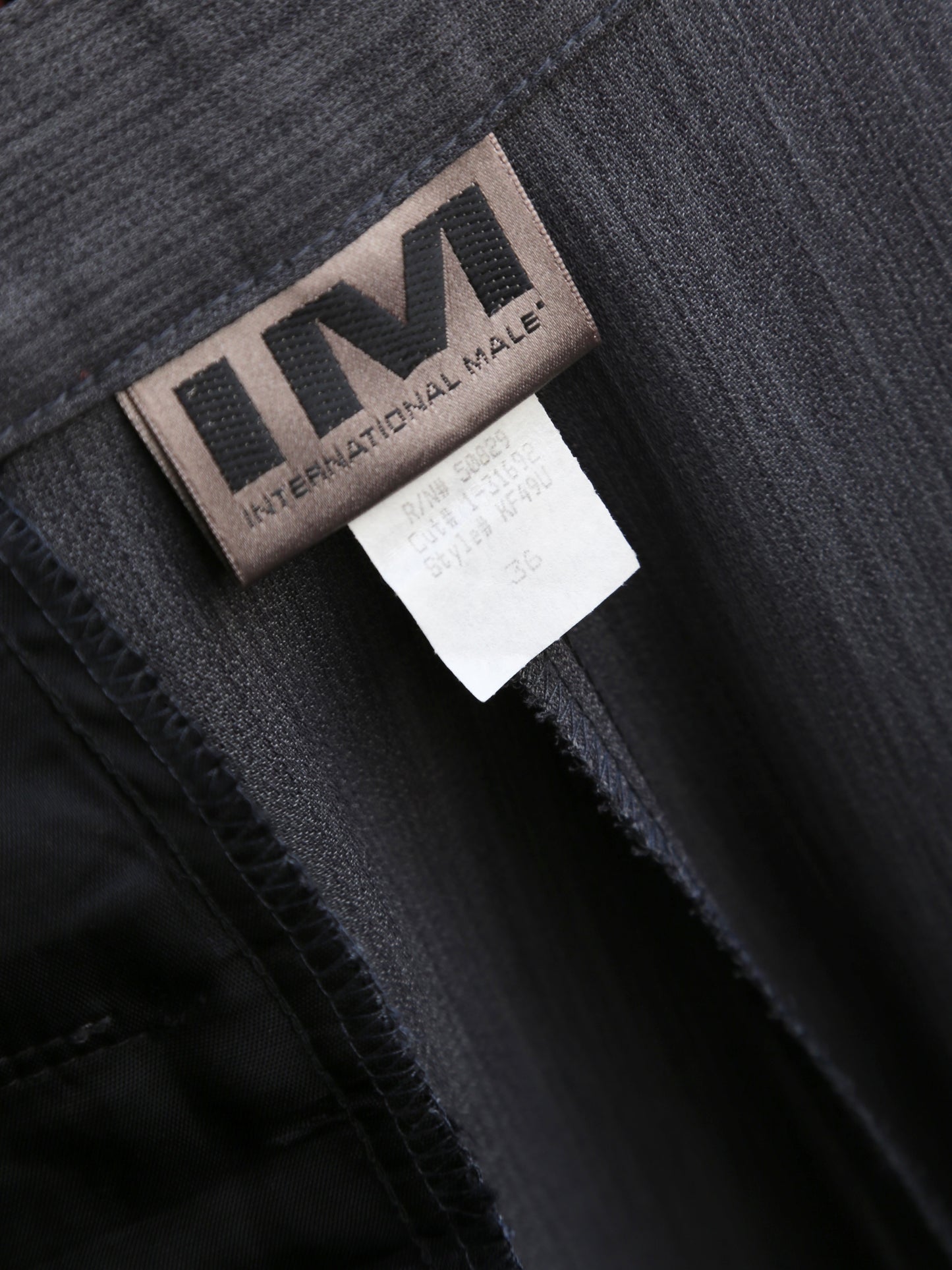 1990S INTERNATIONAL MALE 3-TUCK WIDE SLACKS
