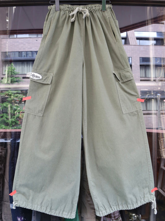 1990S CAFFEINE COTTON EASY CARGO PANTS