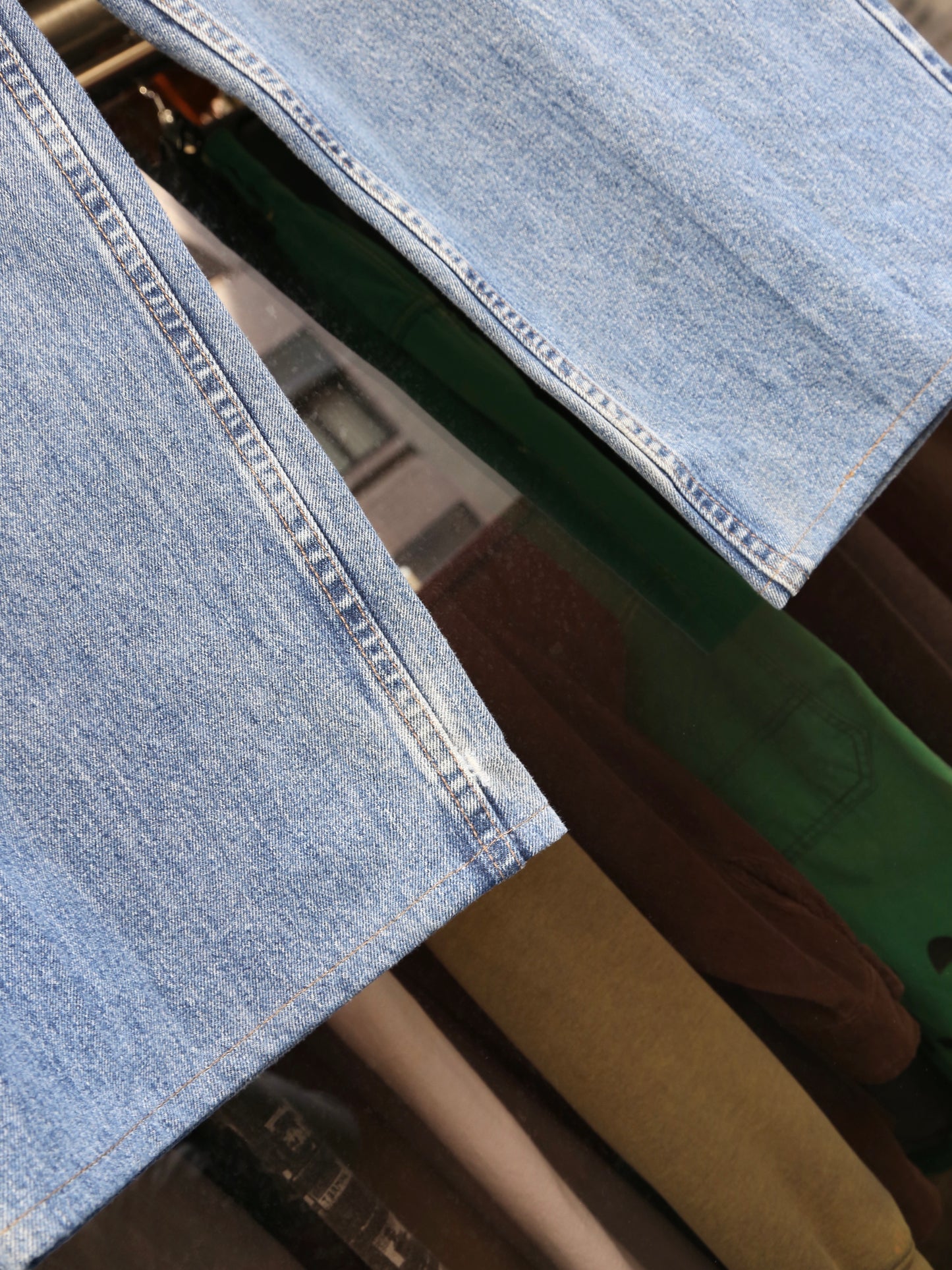 1990S LEVI'S SILVERTAB "BAGGY MEGA WIDE LEG" DENIM PANTS