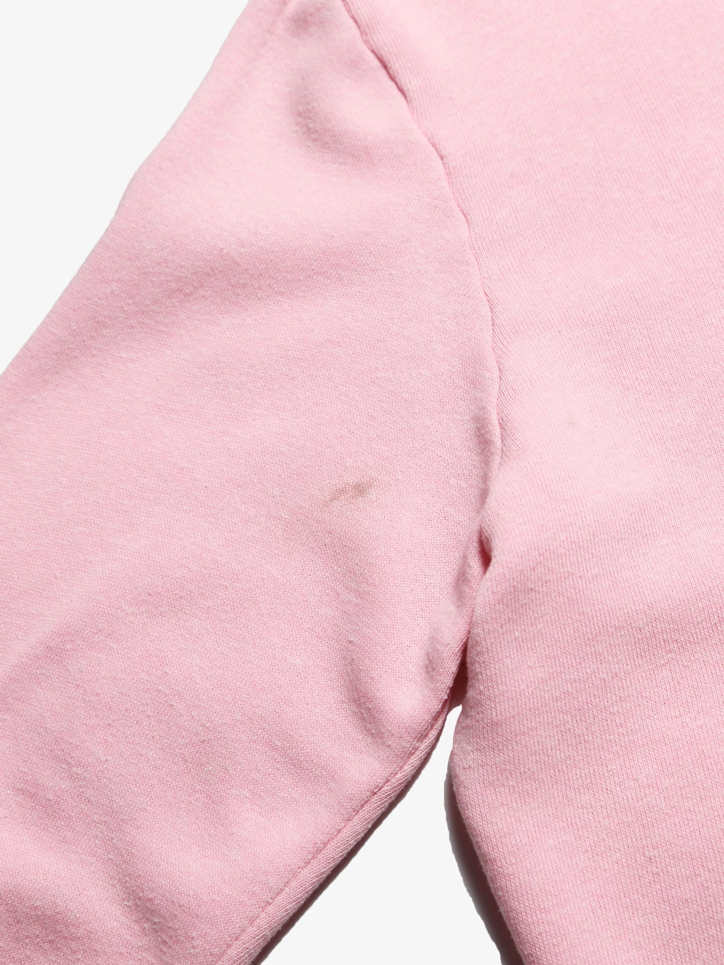 -1980S PASTEL PINK ZIP-UP HOODIE
