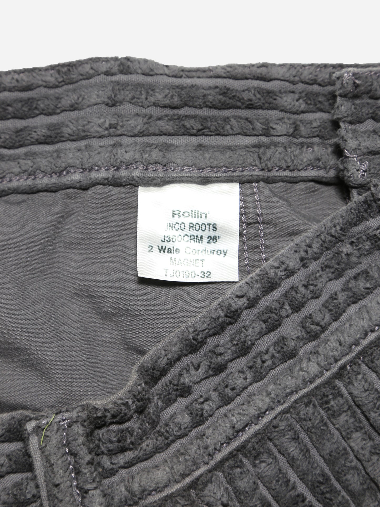 JNCO SUPER BAGGY 2 WALE CORDUROY PANTS