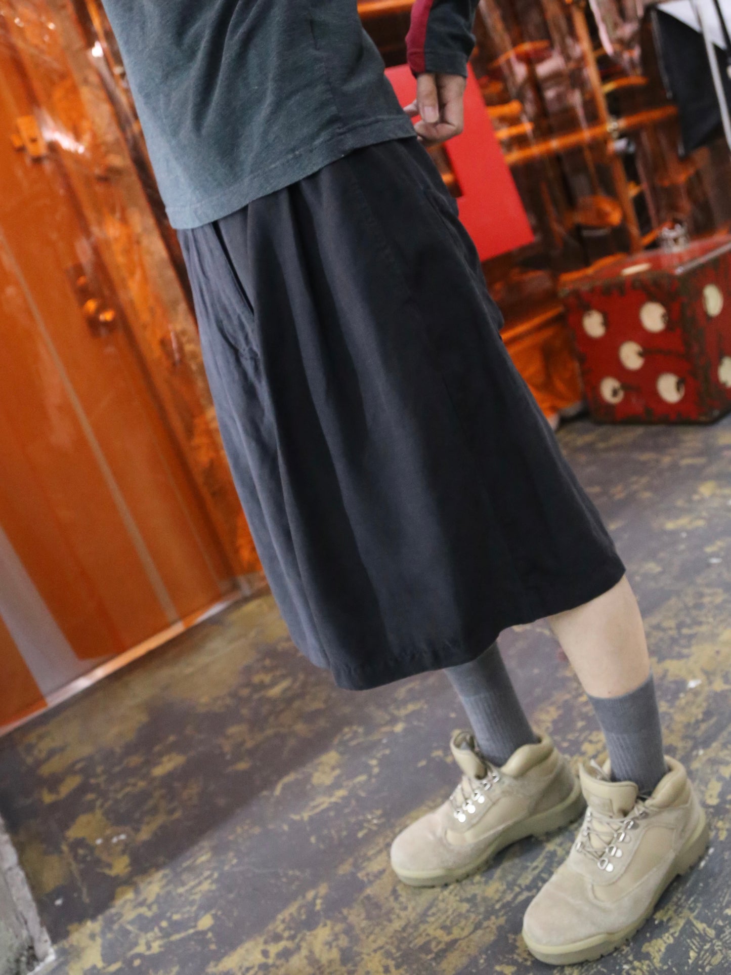 2-TUCK SLACKS SHORTS