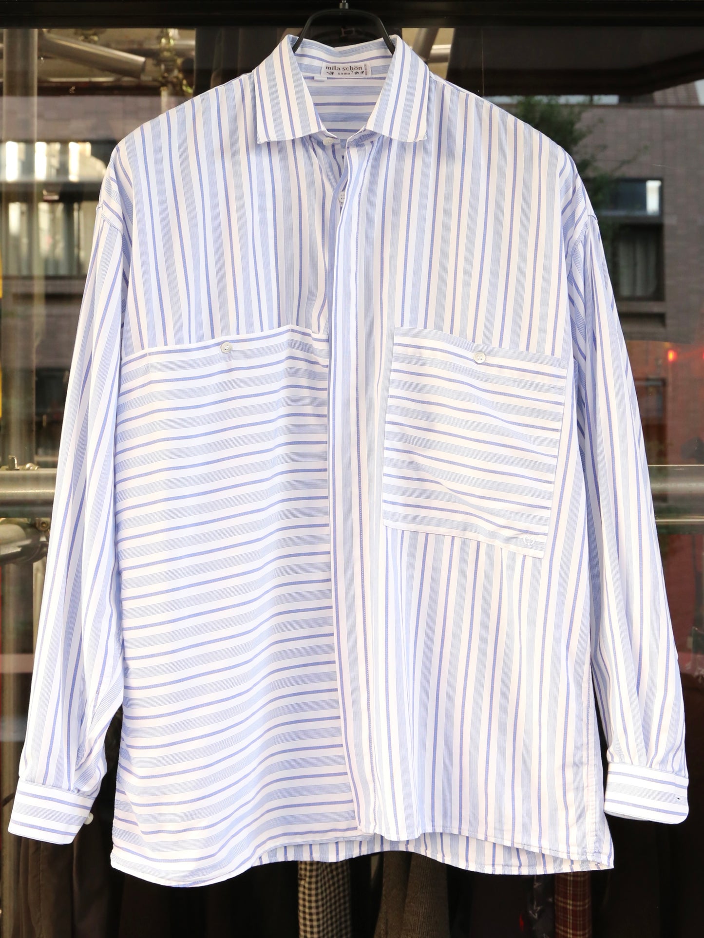 1980S MILA SCHON STRIPED SHIRT