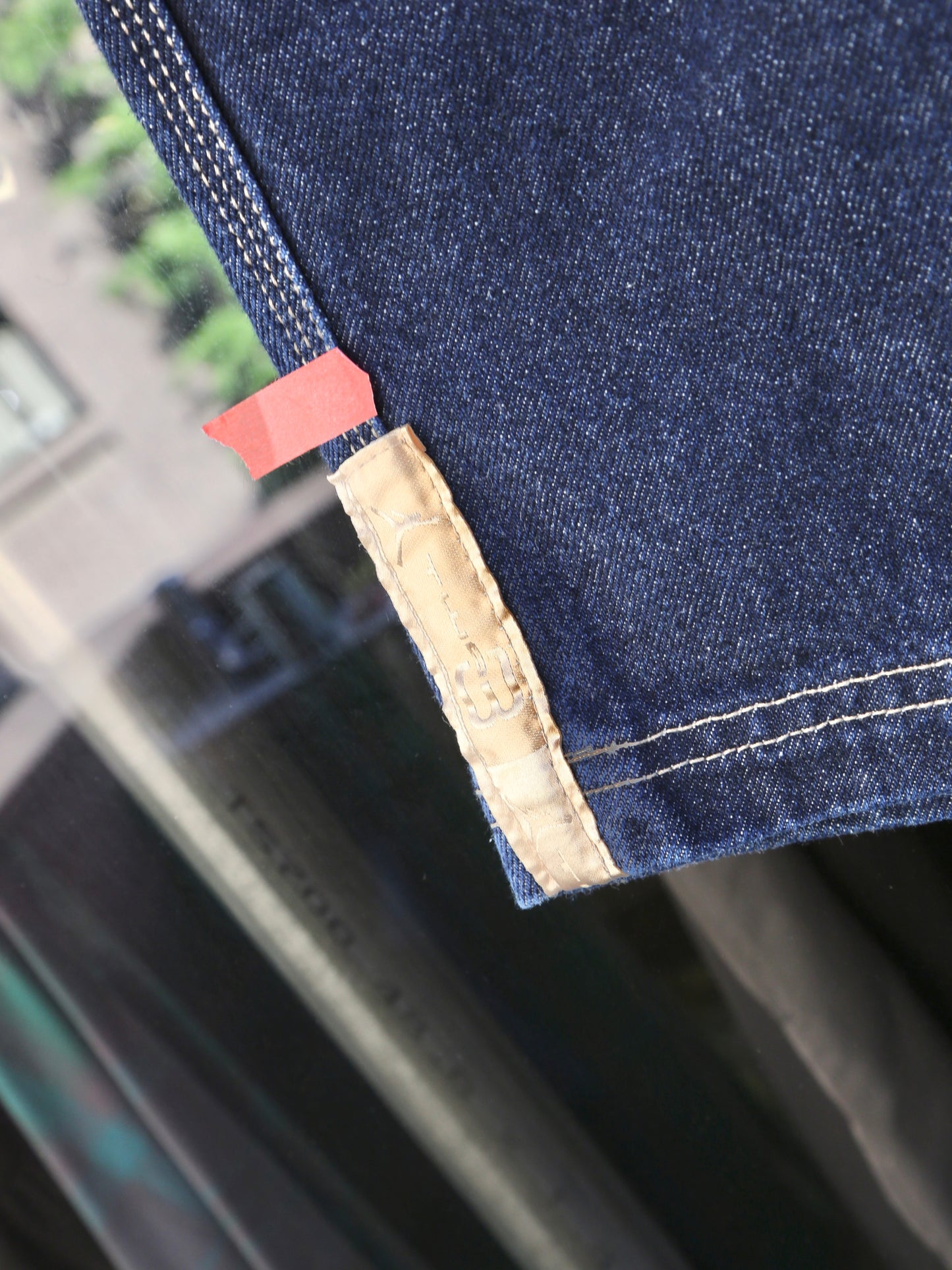 2000S NIKE JORDAN TWO3 BAGGY DENIM SHORTS