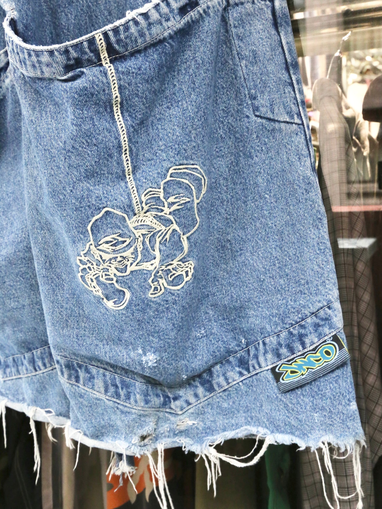 1990S JNCO"HANGIN" BAGGY DENIM PANTS