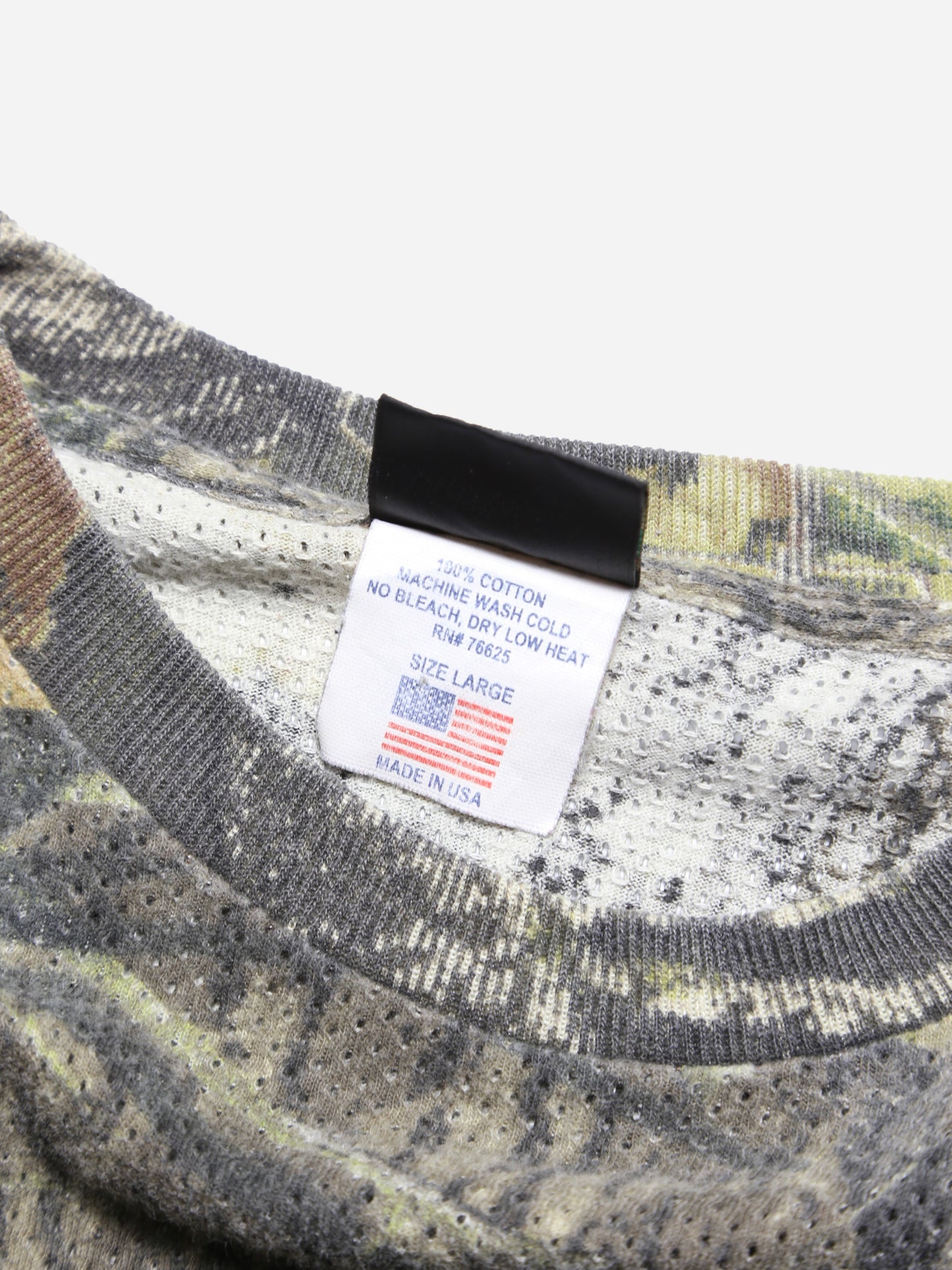 1990S RED HEAD CAMO COTTON MESH L/S TEE