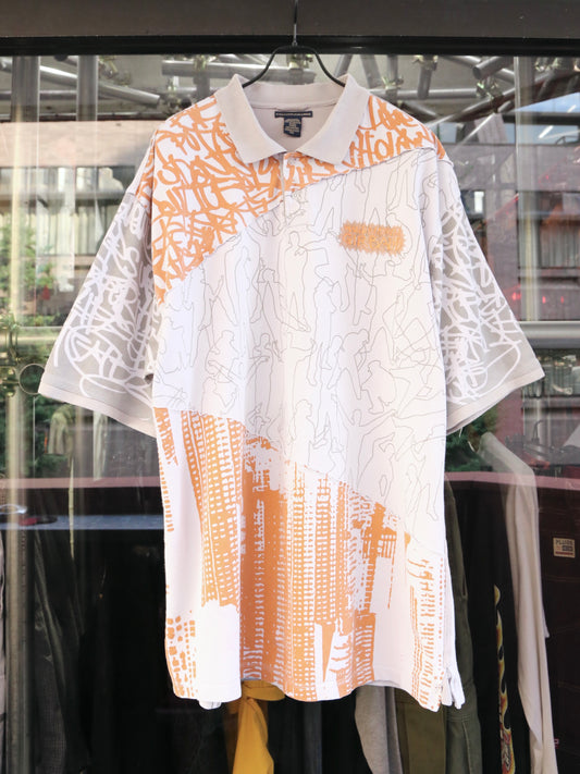 2000S MARITHE + FRANCOIS GIRBAUD S/S POLO SHIRT