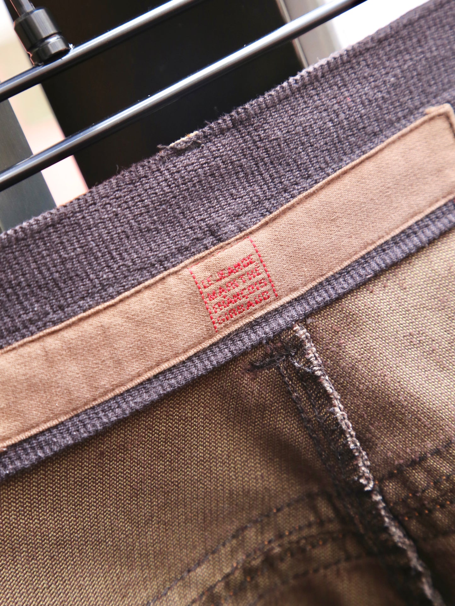 2000S MARITHE + FRANCOIS GIRBAUD 3D CORDUROY PANTS