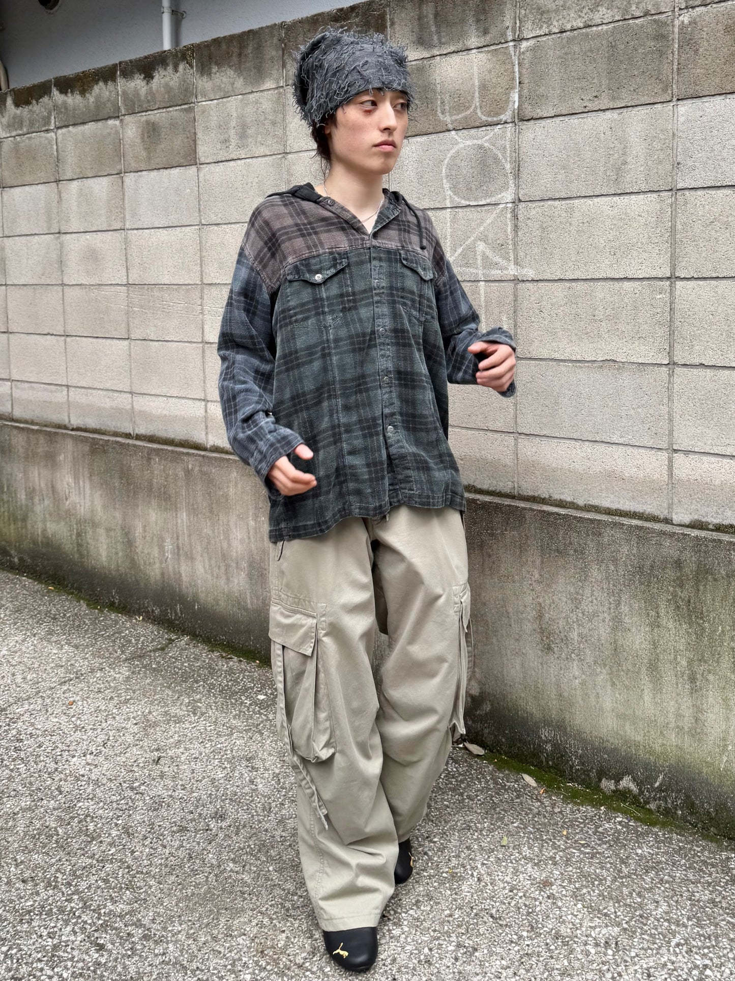 2000S FREEMAN T PORTER COTTON CARGO PANTS