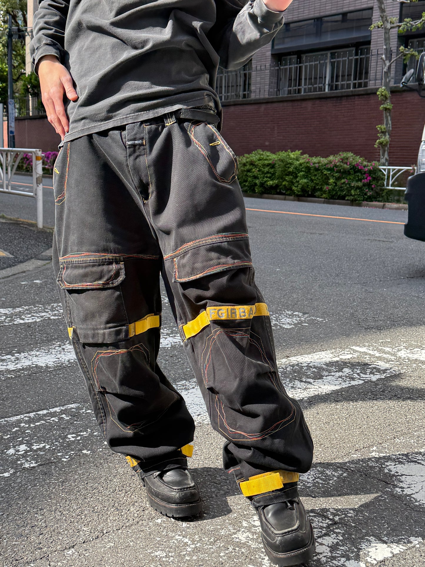 2000S MARITHE + FRANCOIS GIRBAUD SHUTTLE PANTS