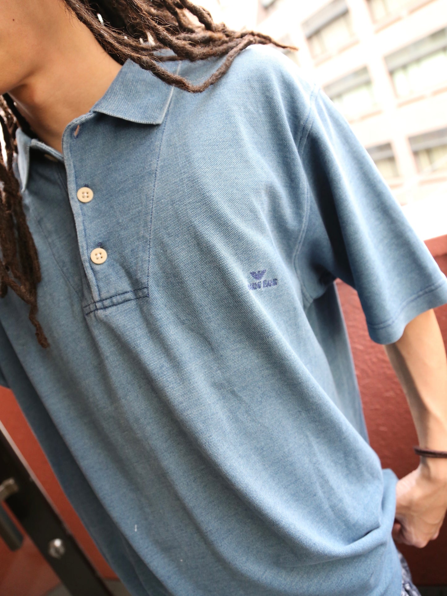 1990S ARMANI JEANS S/S POLO SHIRT