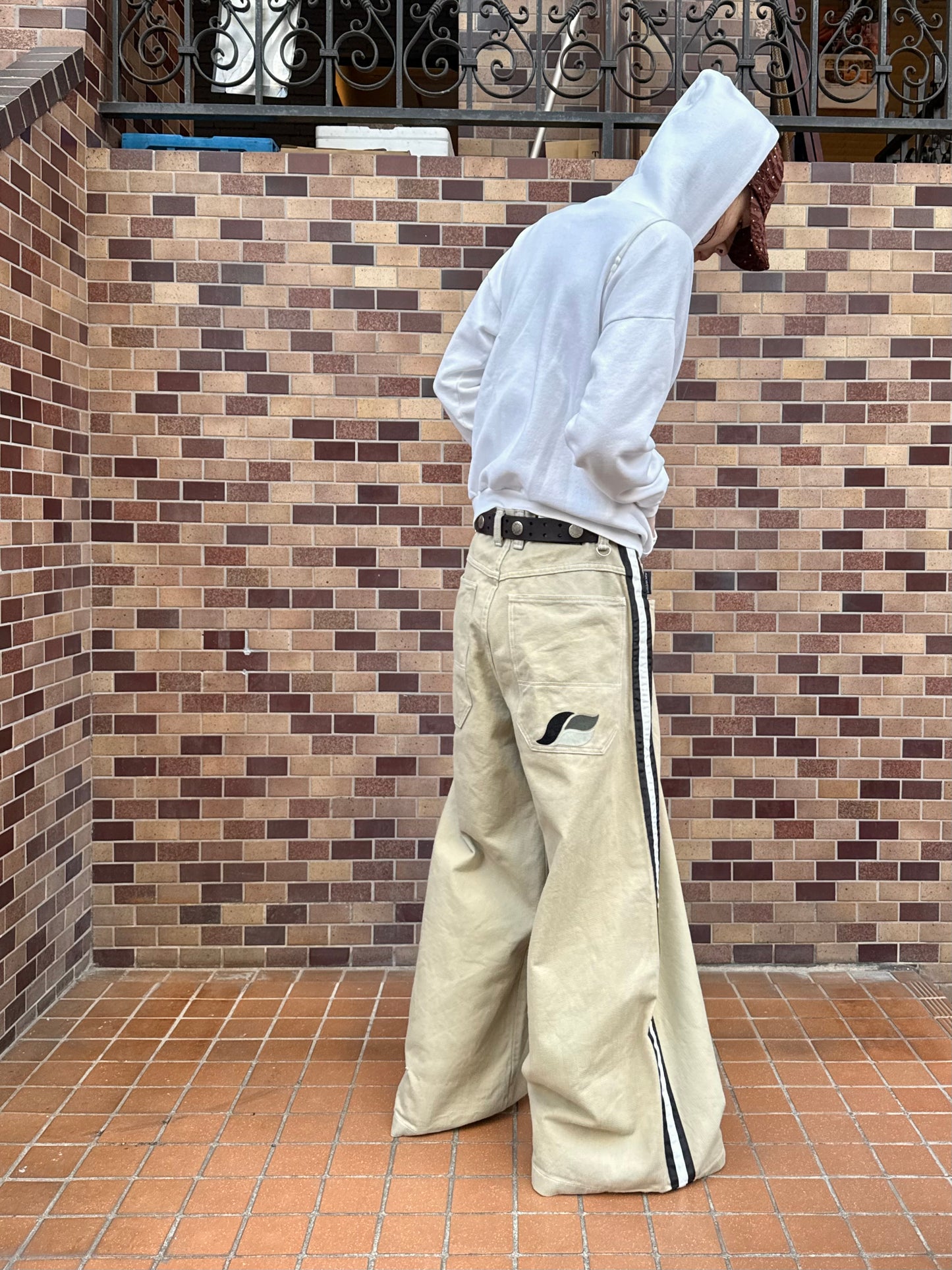 1990S KIKWEAR SIDE LINE BAGGY PANTS