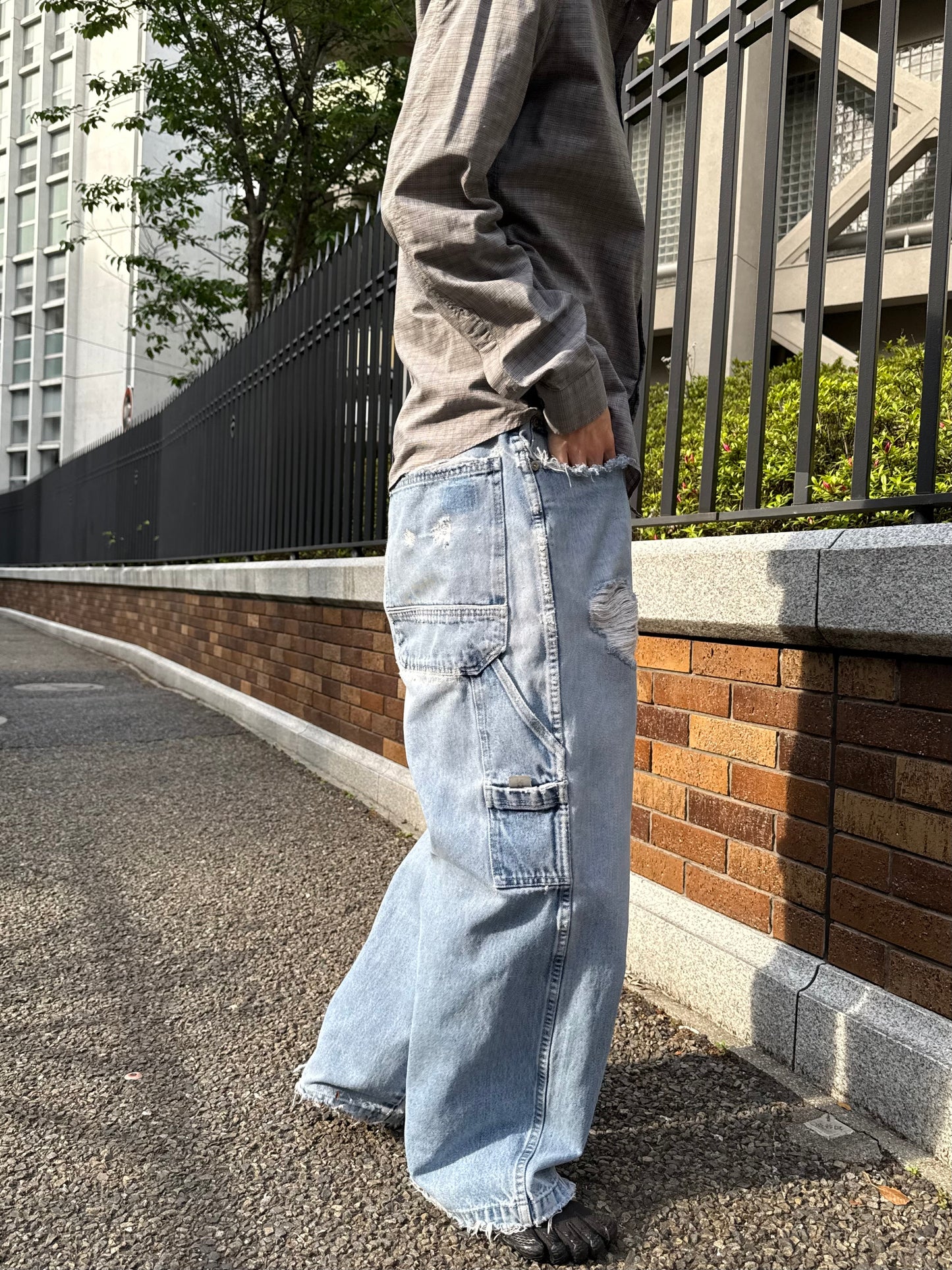 1990S KIKWEAR BAGGY DENIM PANTS