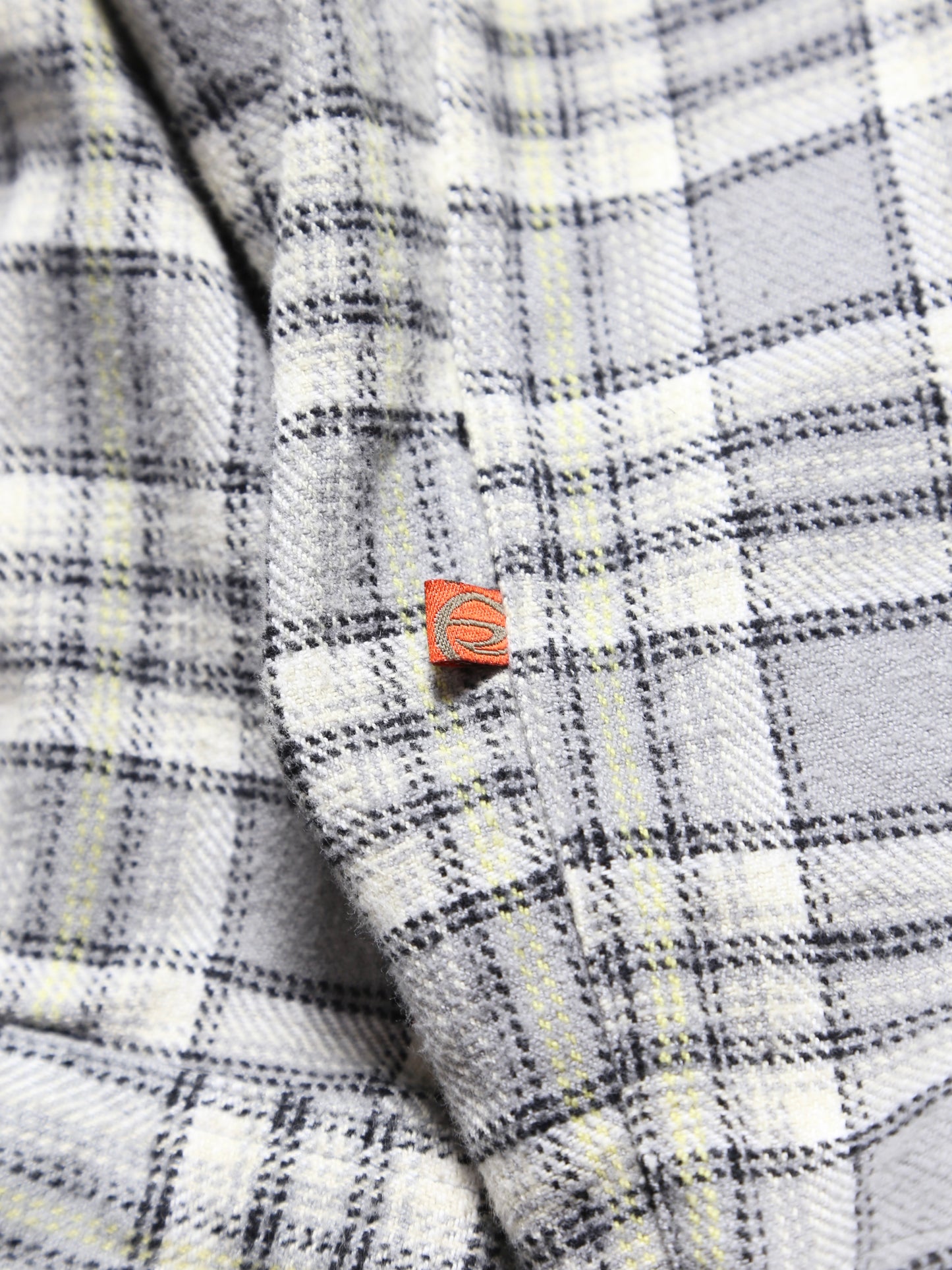 2000S RIP CURL PLAID PATTERN L/S SHIRT