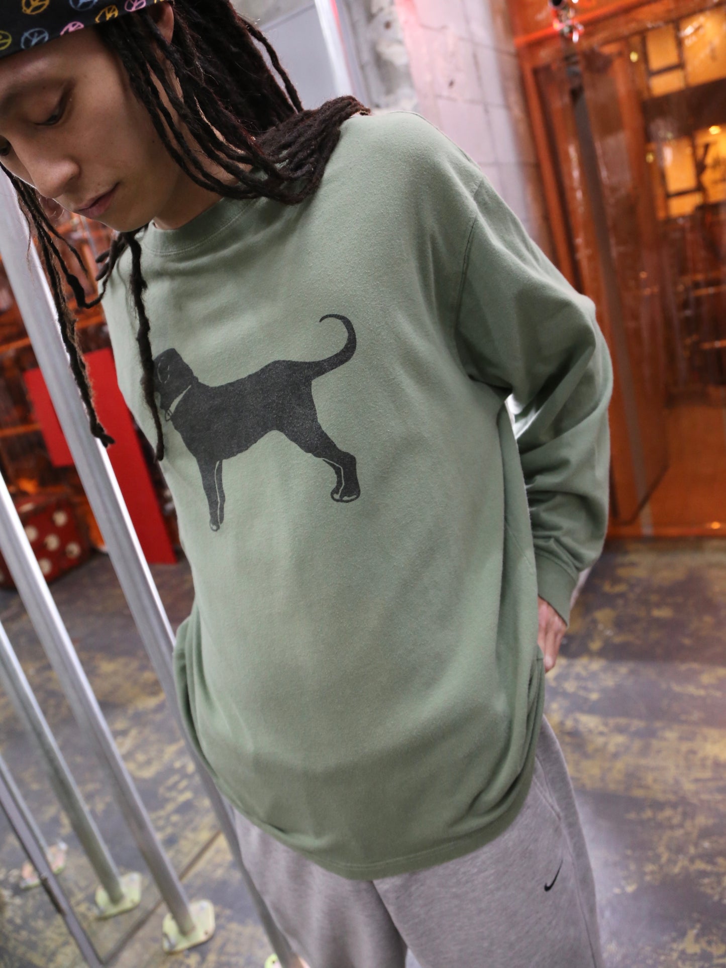 2000S THE BLACK DOG L/S TEE