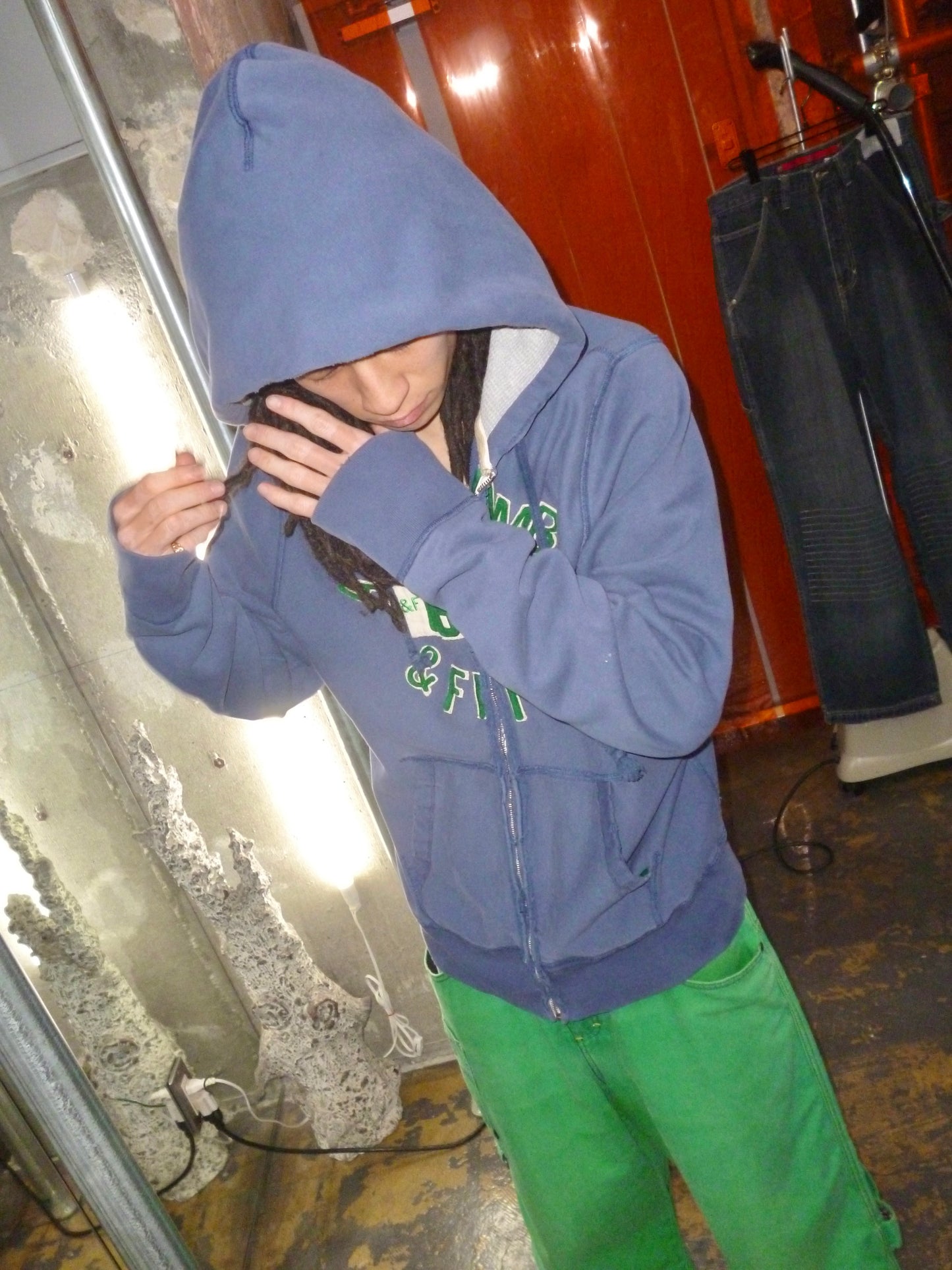 2000S ABERCROMBIE & FITCH ZIP HOODIE