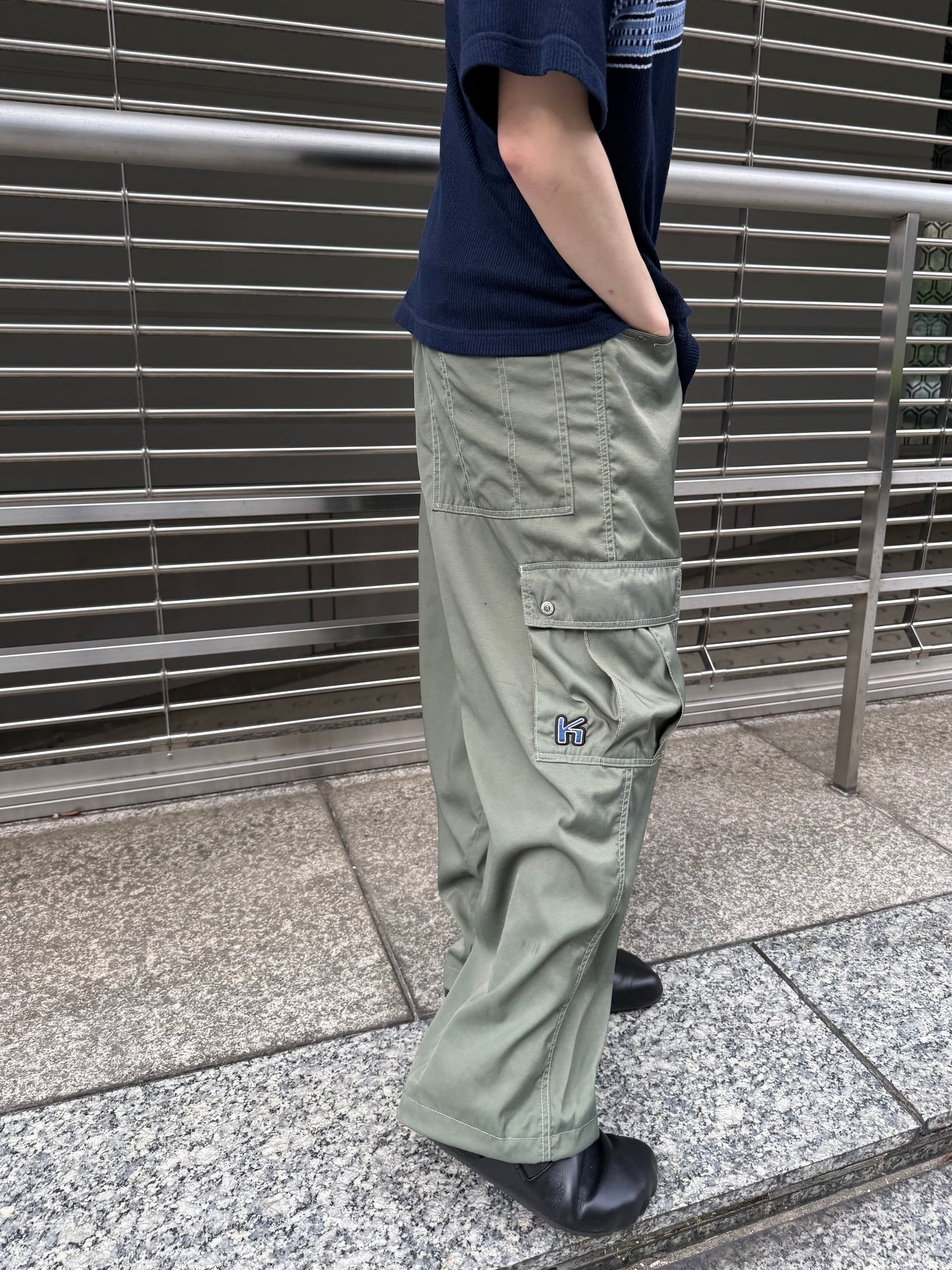 2000S KIKWEAR TECHNICAL CARGO PANTS