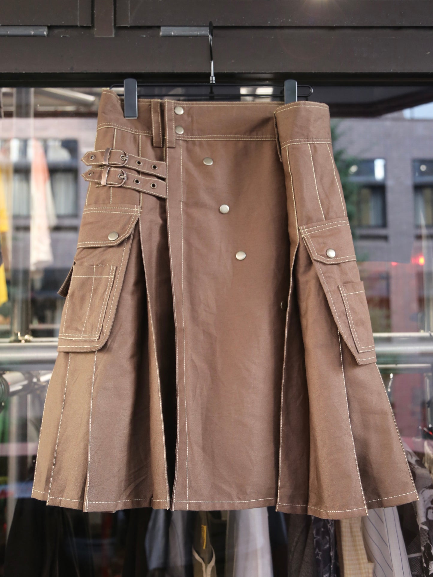 UNKNOWN MEN'S WRAP SKIRT