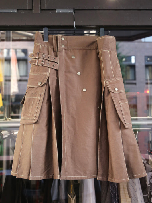 UNKNOWN MEN'S WRAP SKIRT
