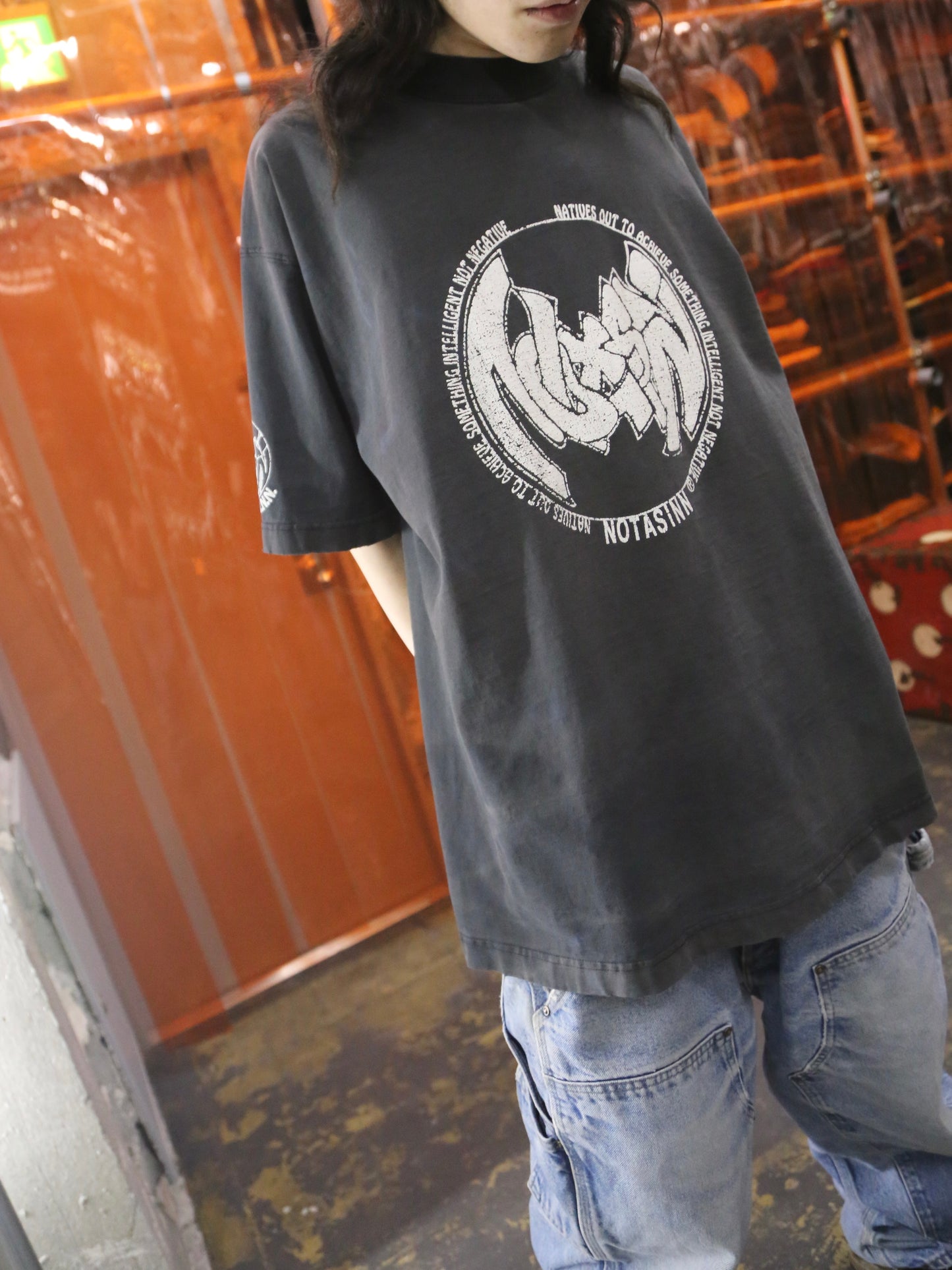 1990S UNKNOWN SUN-FADED S/S TEE