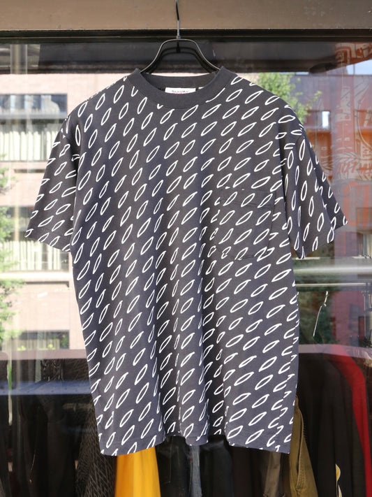 1990S- ALL-OVER PRINT S/S POCKET TEE